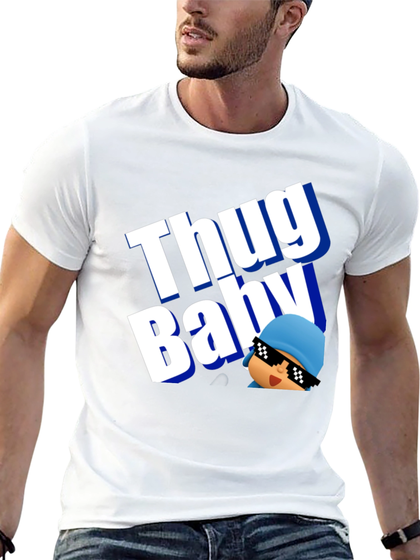 Thug Baby T-Shirt - Unisex Black Tee