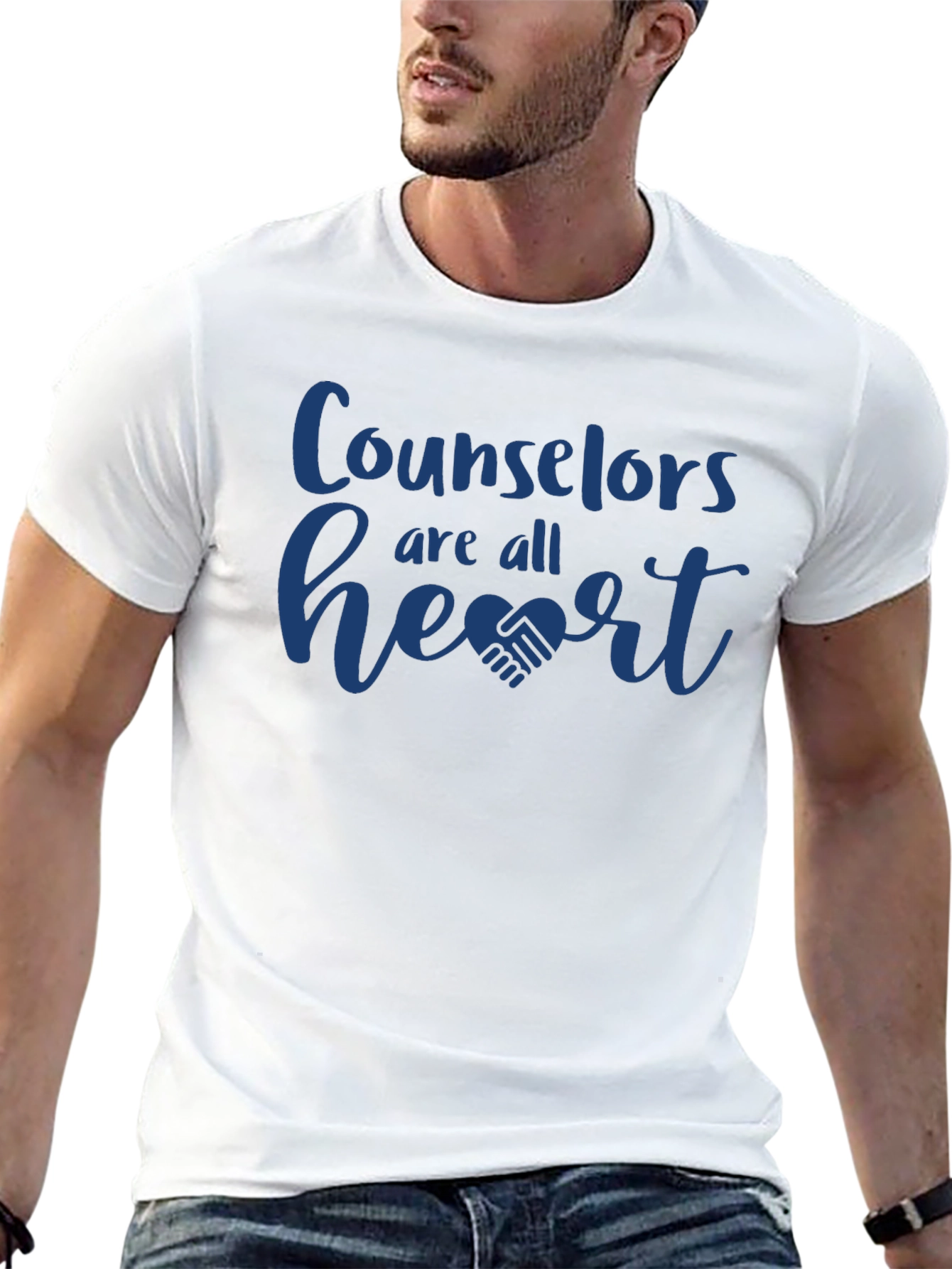 Counselors are all Heart Graphic T-Shirt