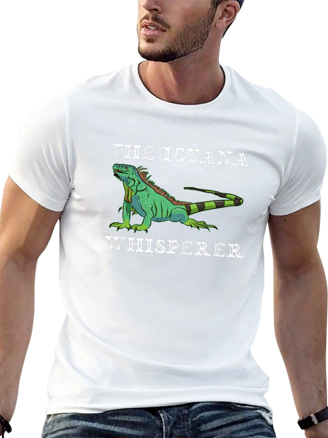Iguana Whisperer T-Shirt Reptile Lover Tee