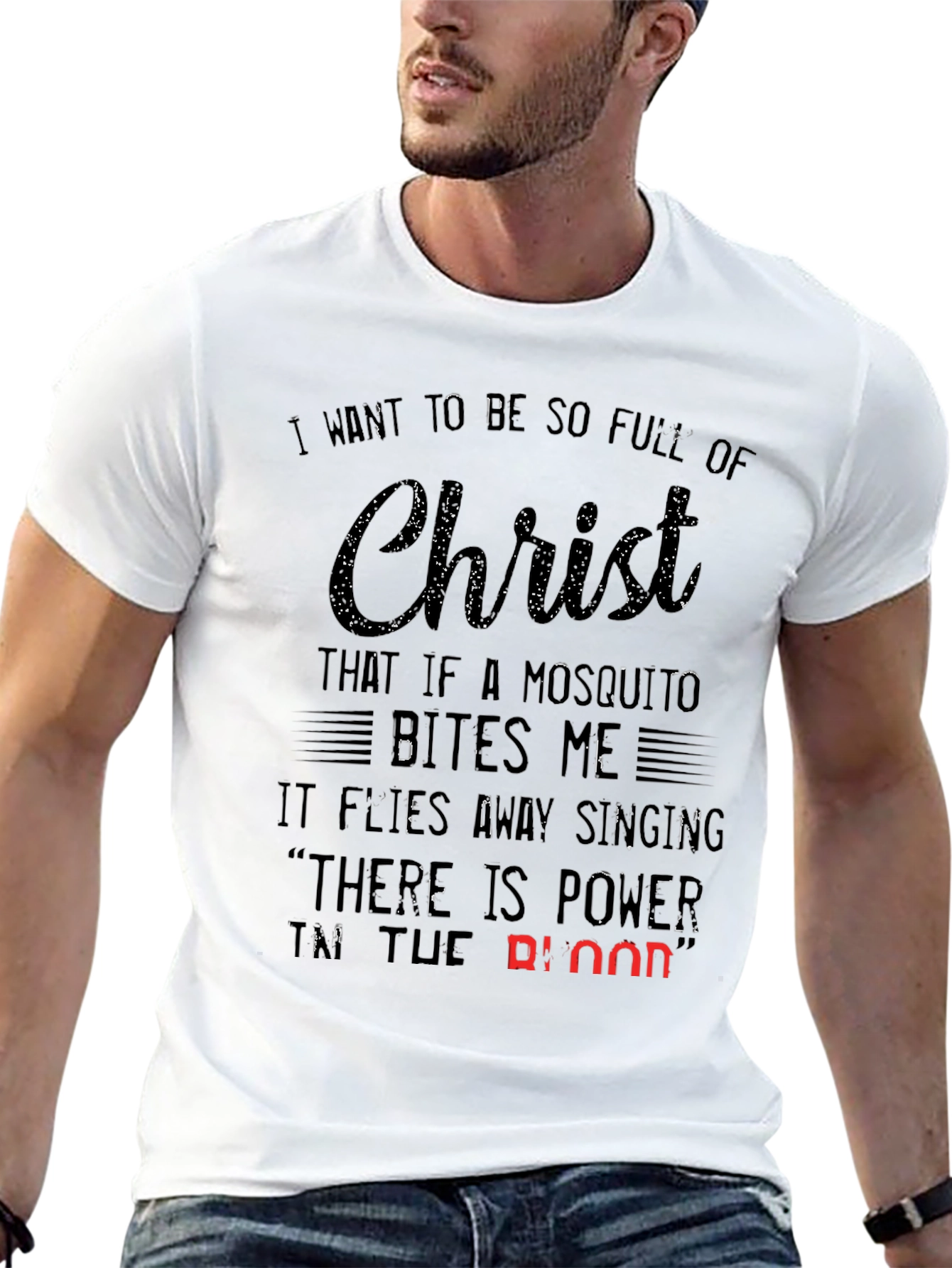 Full of Christ Graphic T-Shirt