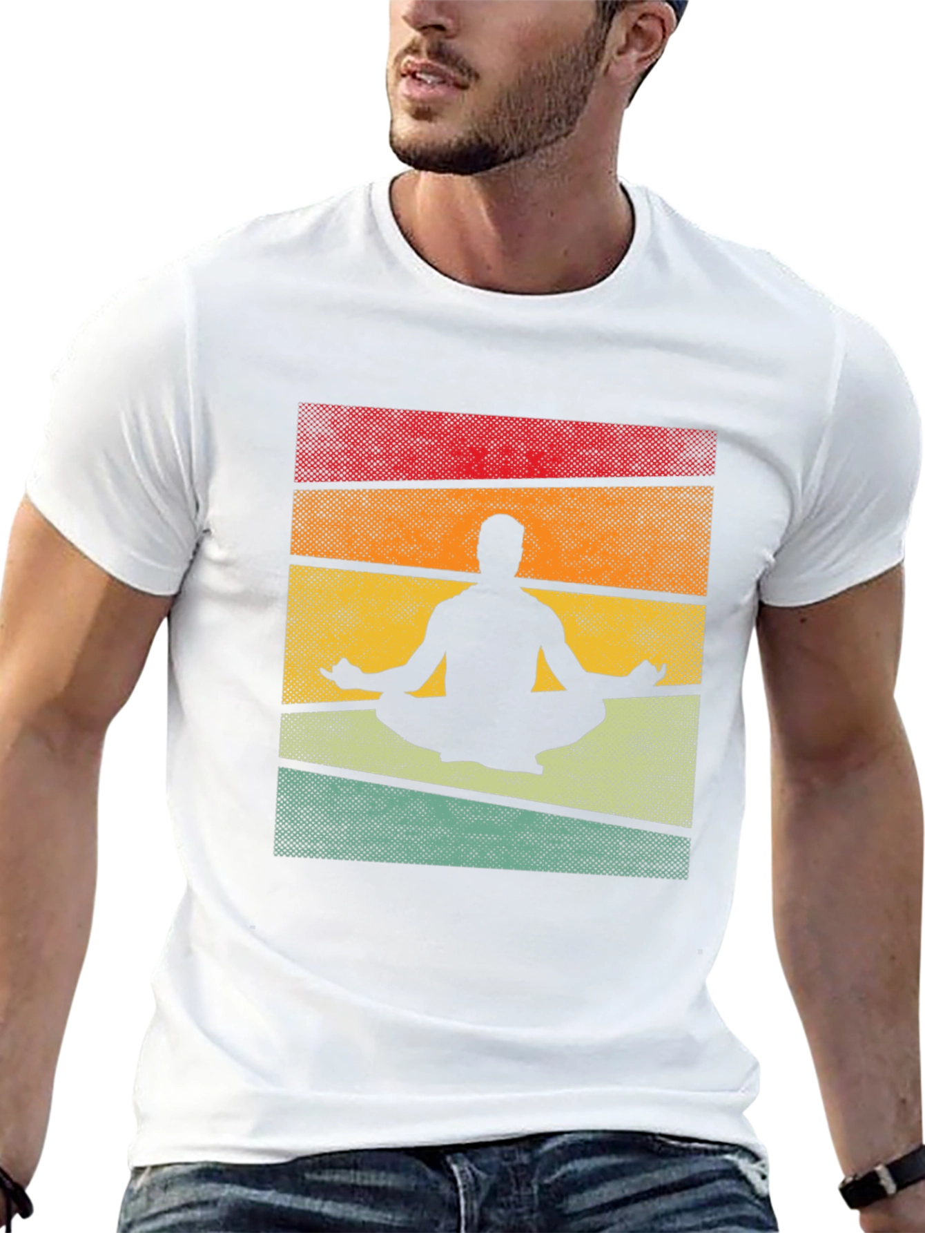 Retro Meditation T-Shirt