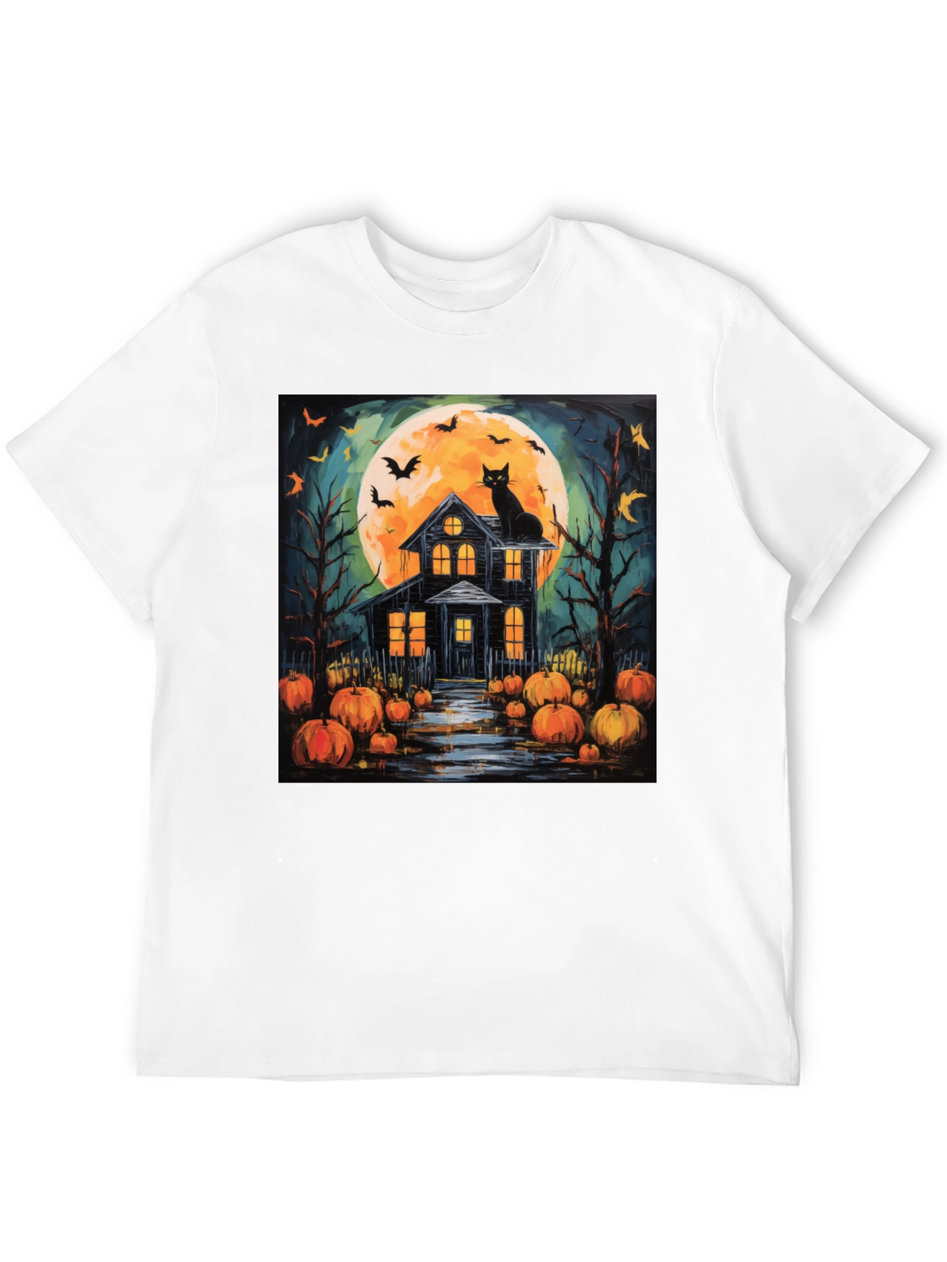 Halloween Haunted House T-Shirt
