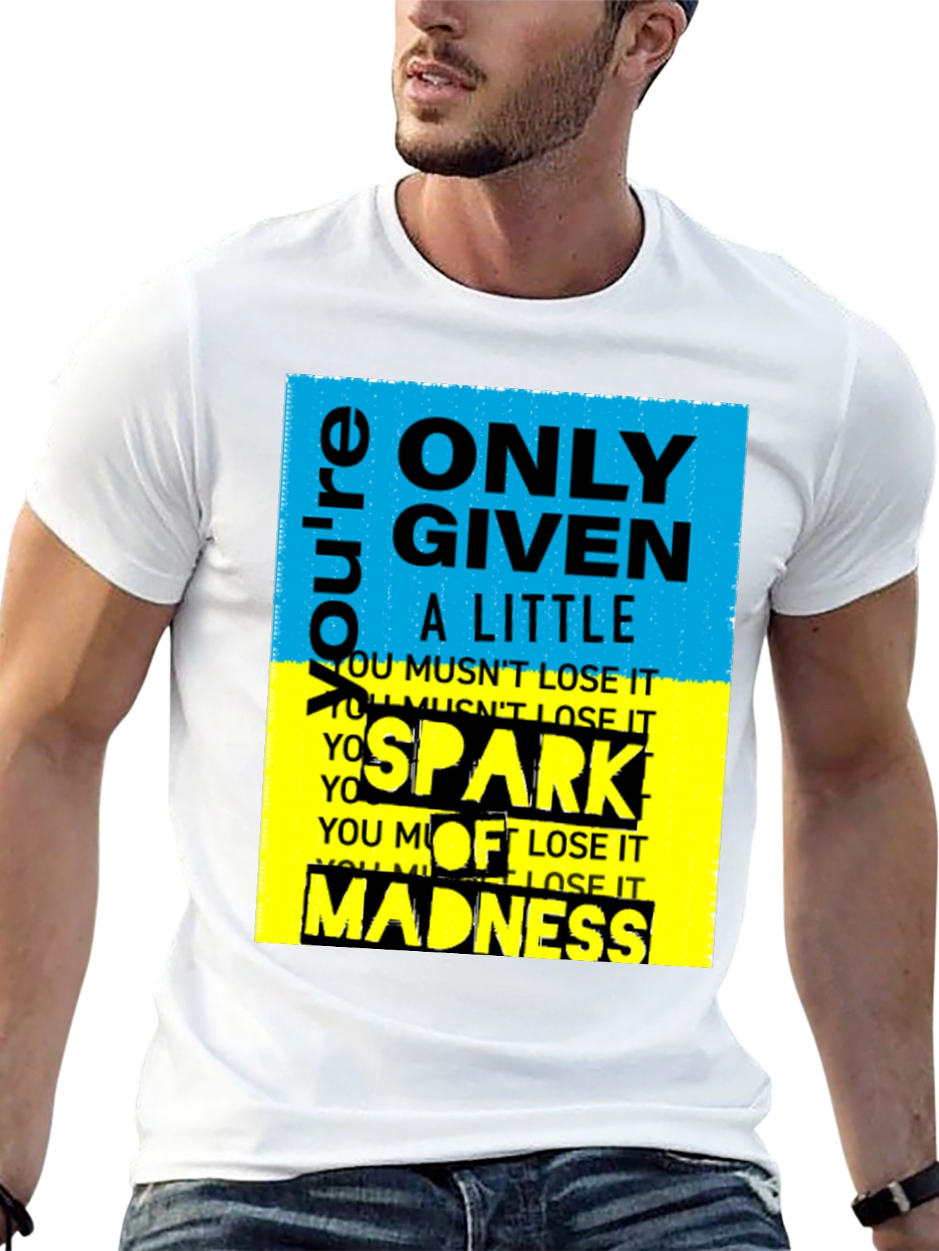 Madness Spark T-Shirt - Unique Graphic Tee