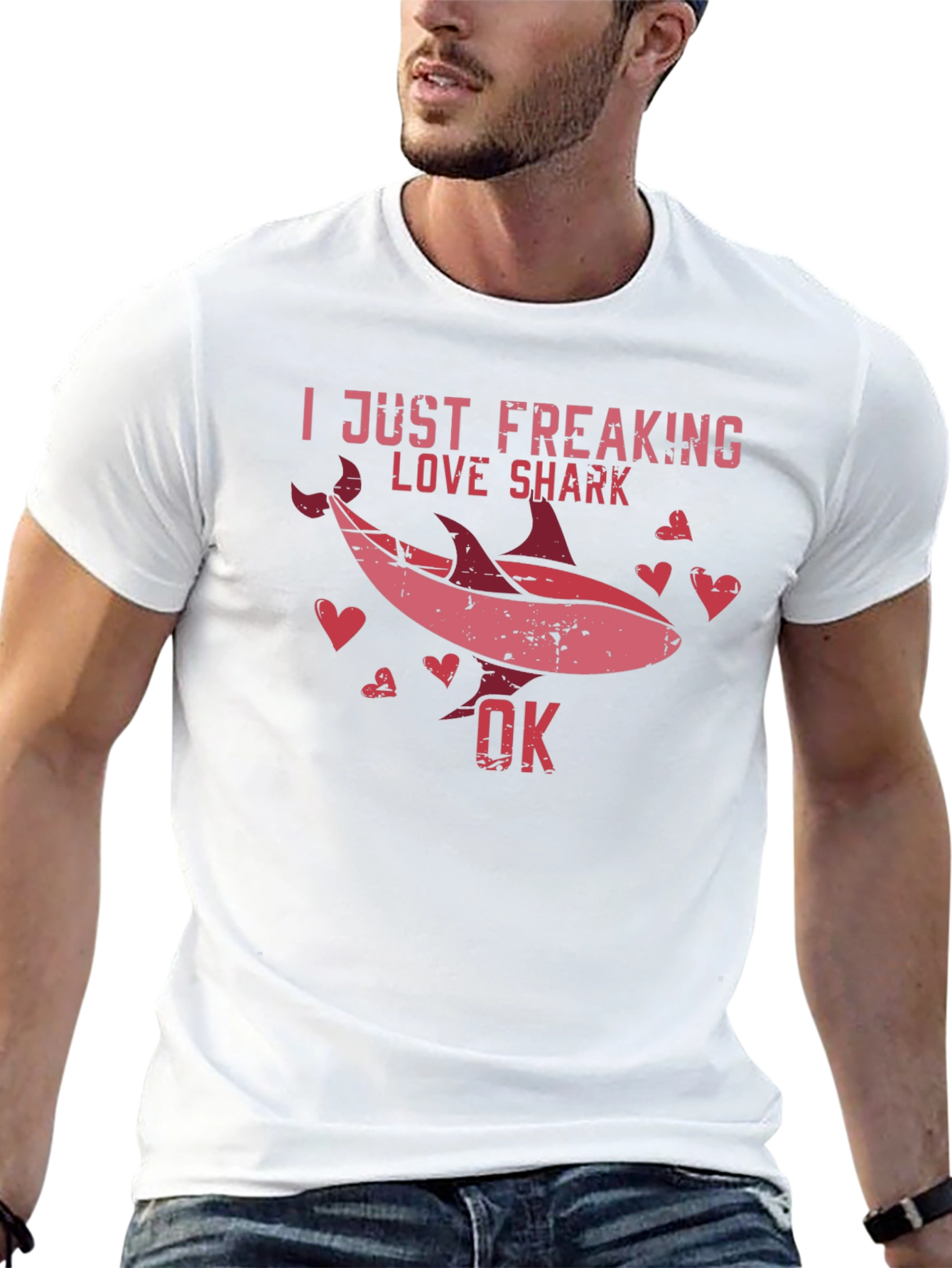 I Just Freaking Love Sharks T-Shirt
