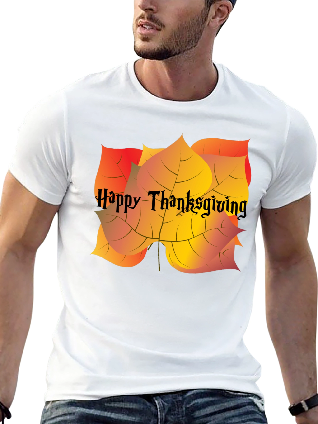Happy Thanksgiving Graphic T-Shirt