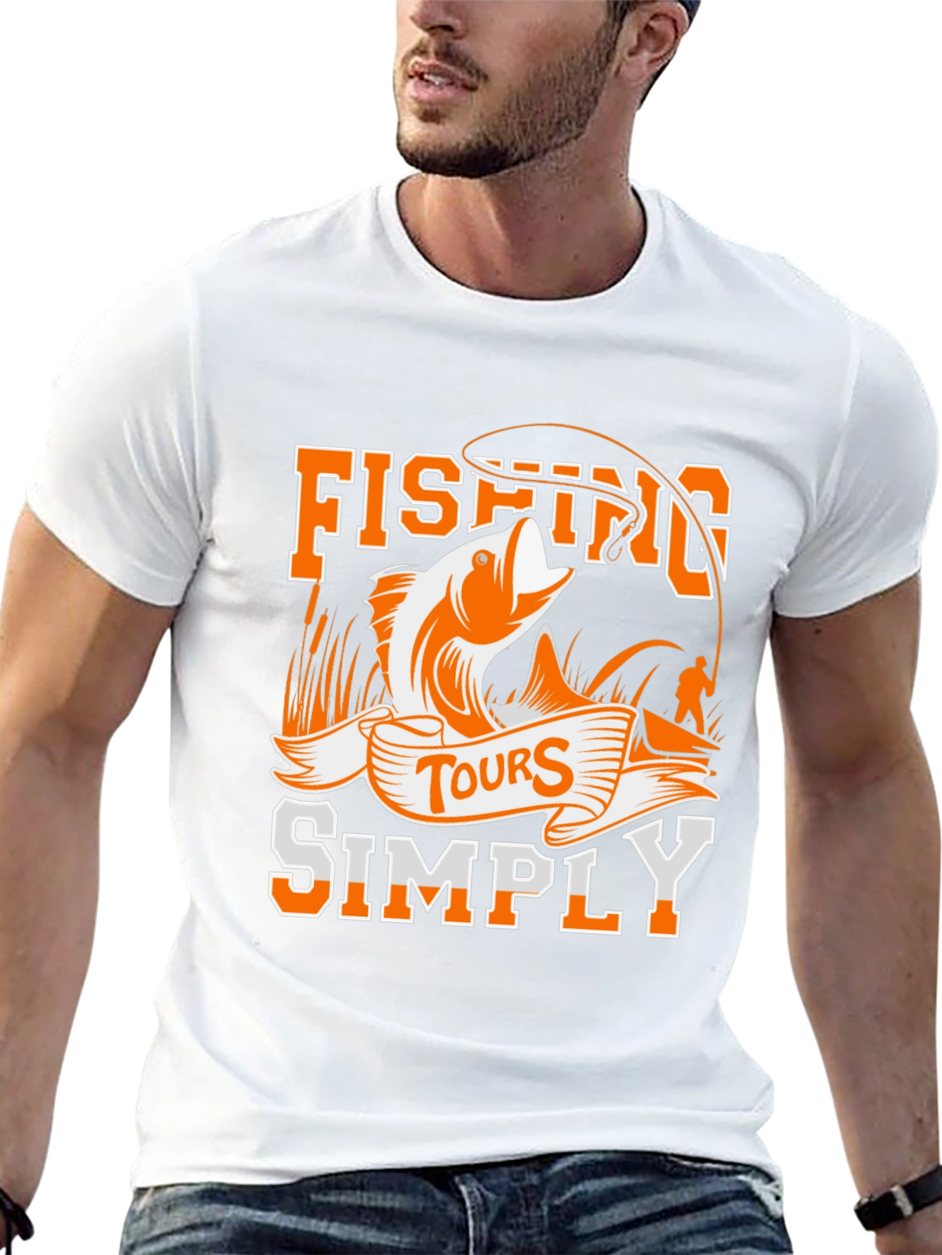 Fishing Tours Simply Graphic Tee