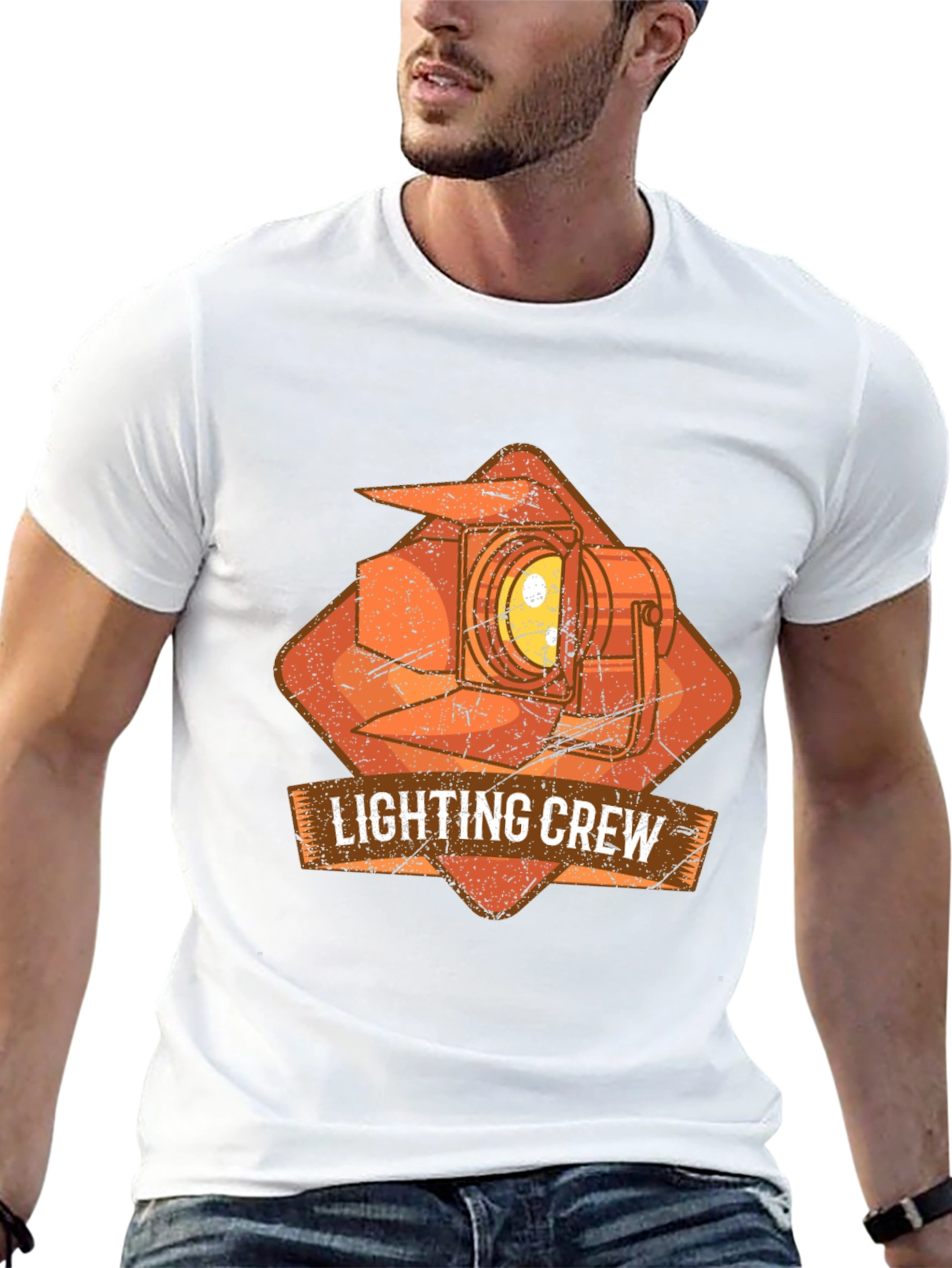Lighting Crew Graphic T-Shirt