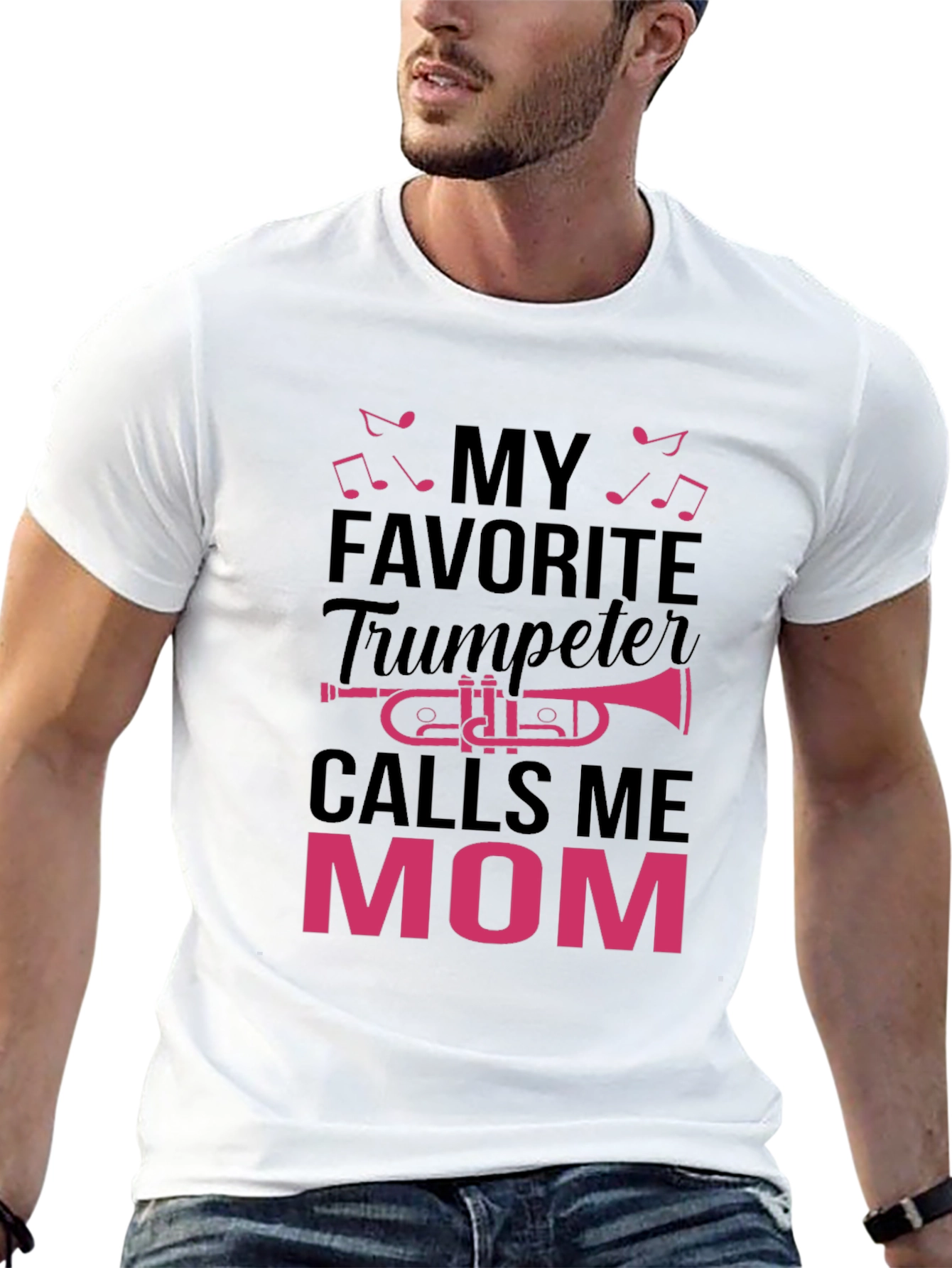 My Favorite Trumpeter Calls Me Mom T-Shirt
