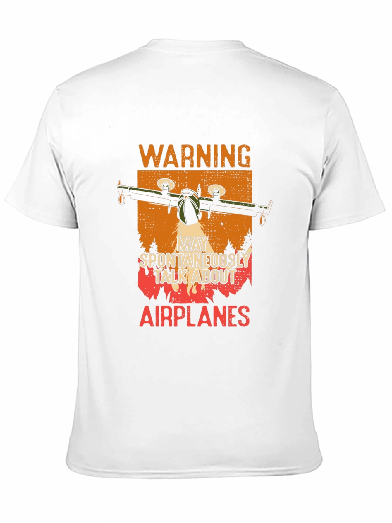 Warning Airplane T-Shirt