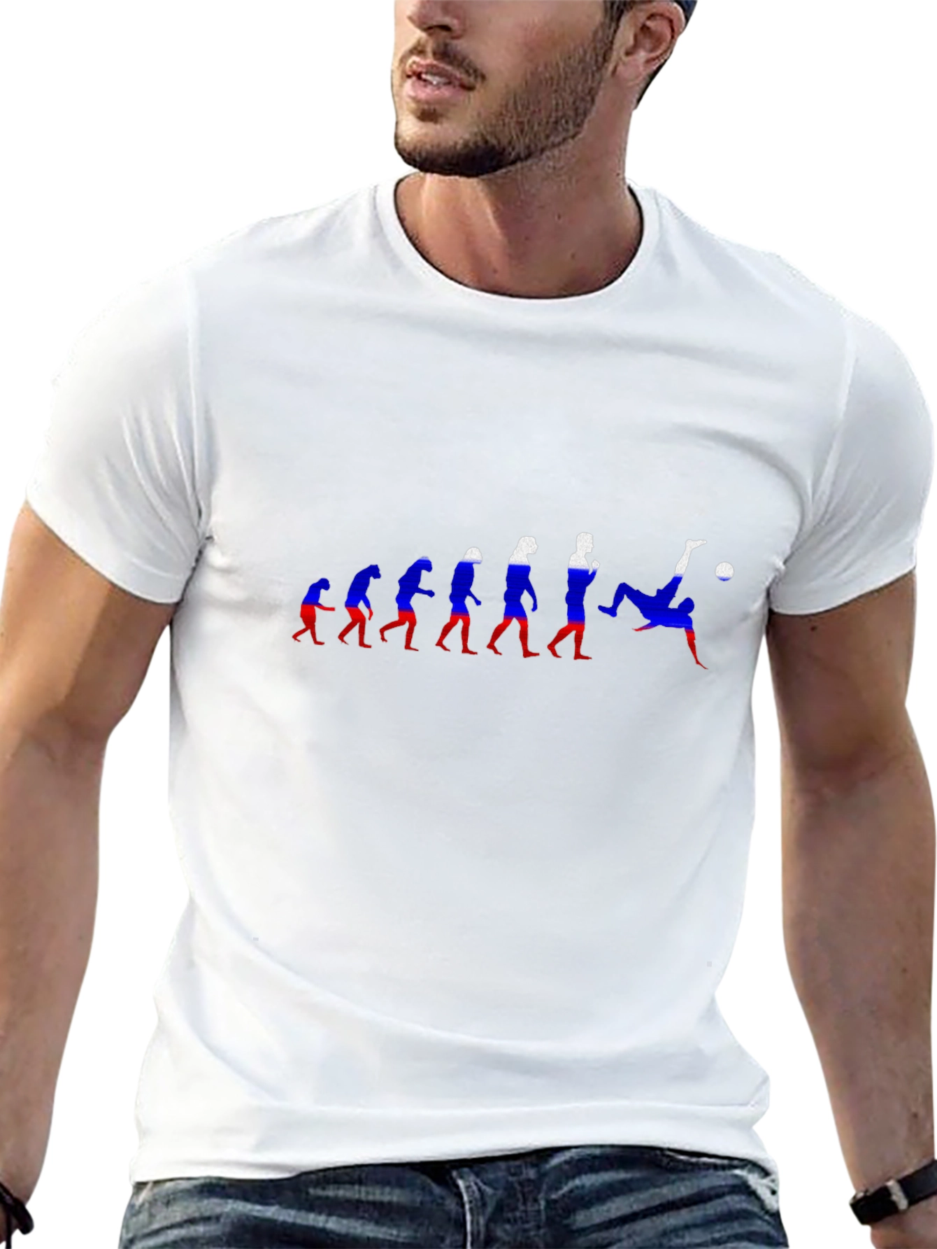 Soccer Evolution Graphic T-Shirt