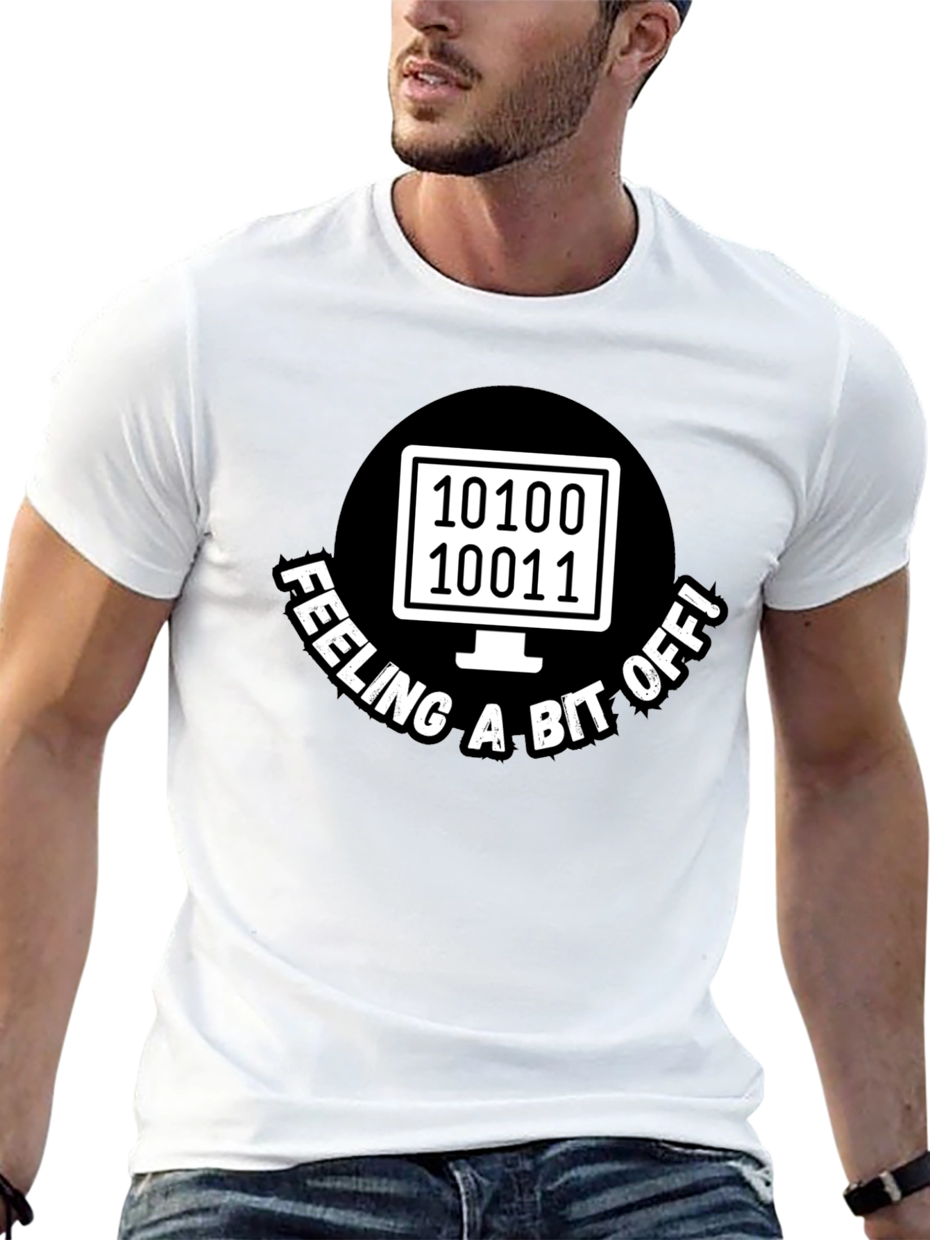 Feeling A Bit Off Binary Code T-Shirt