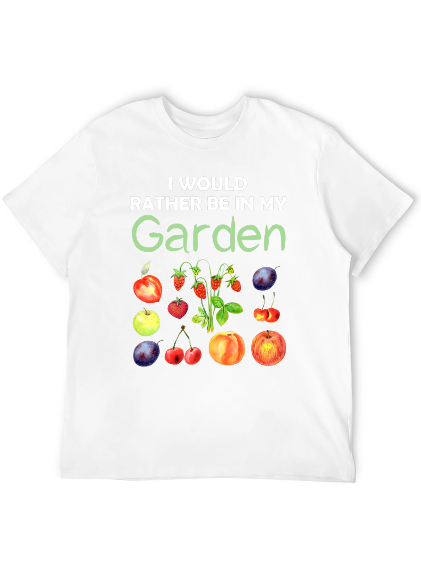 Garden Lover T-Shirt - Fruits Design