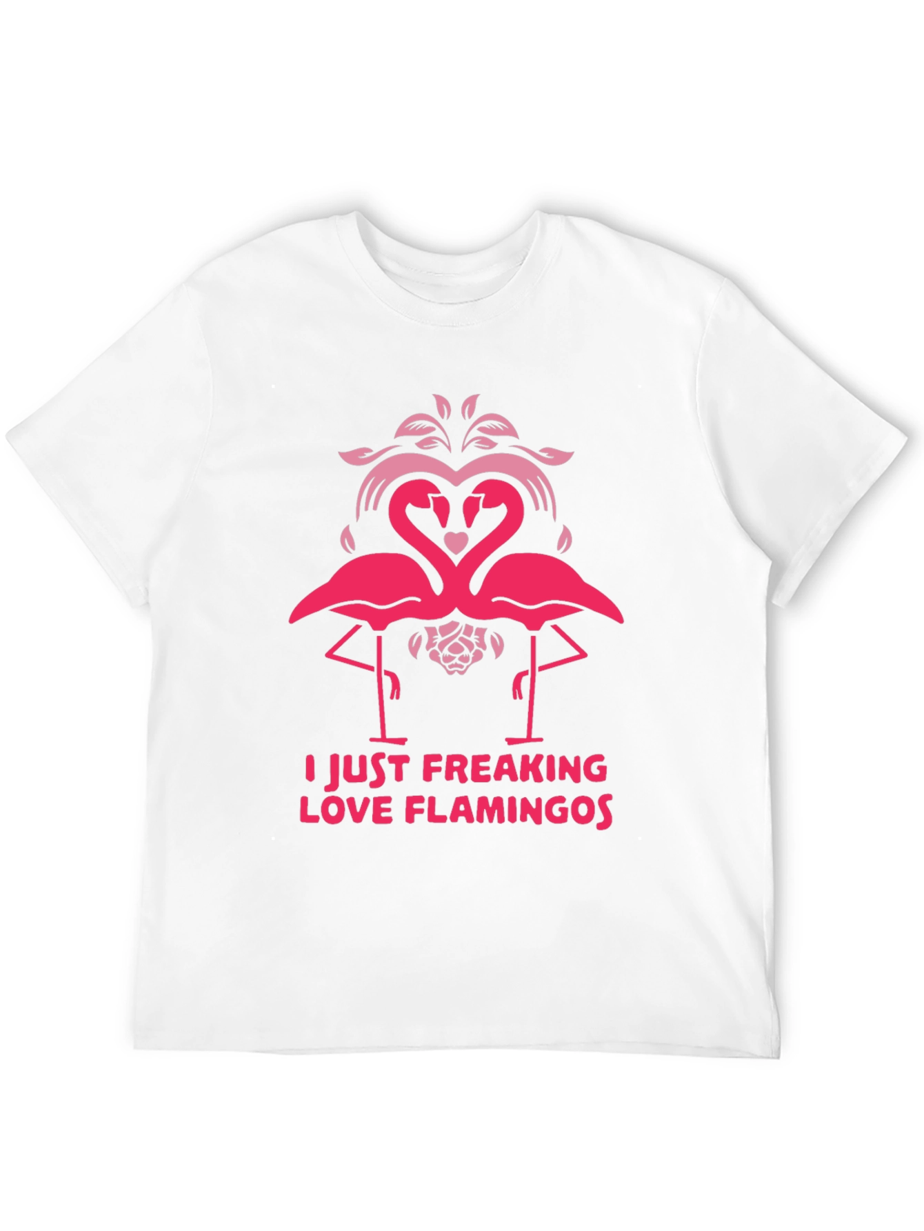I Love Flamingos Graphic T-Shirt - Fun & Stylish