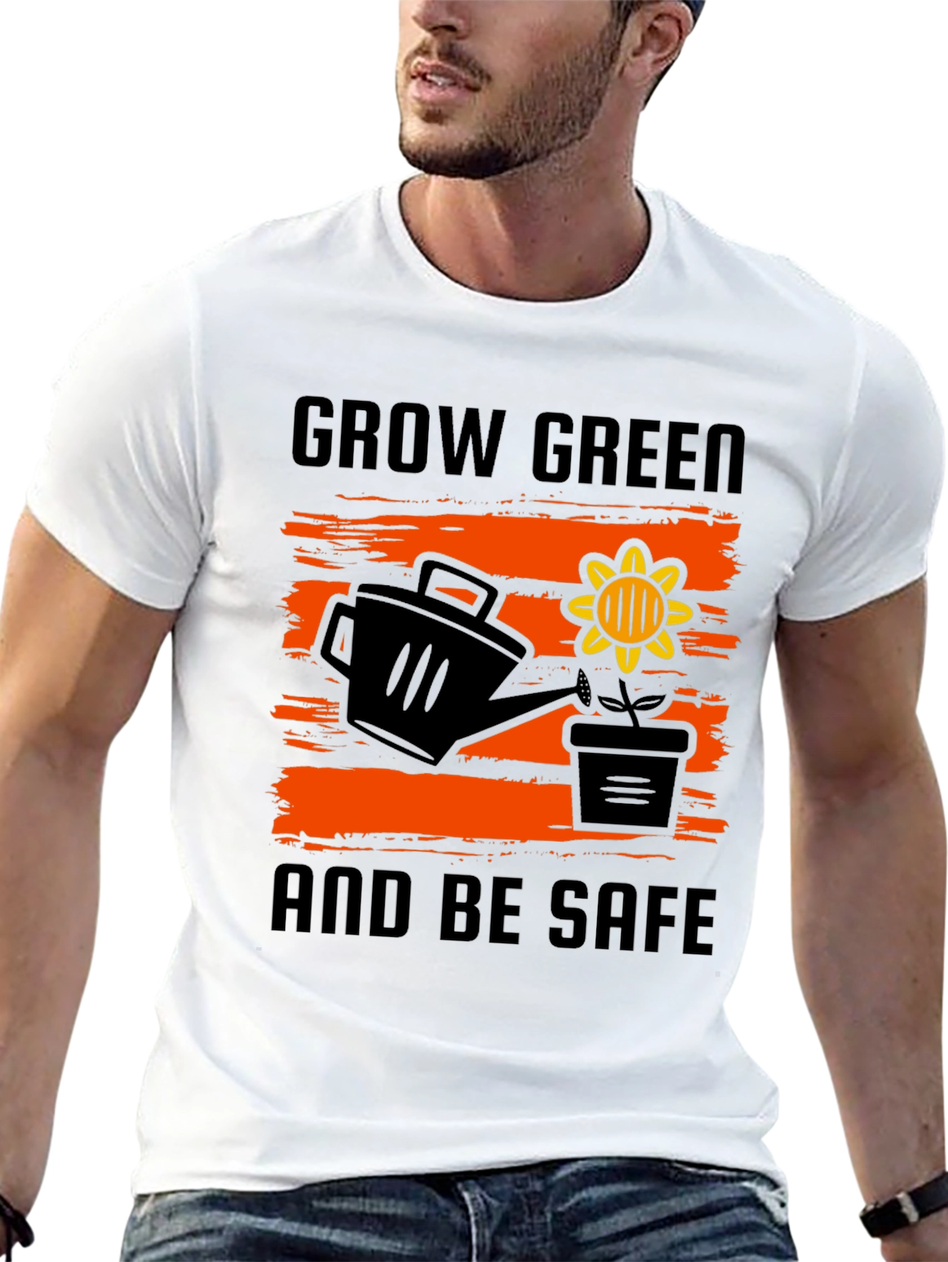 Grow Green T-Shirt - Be Safe
