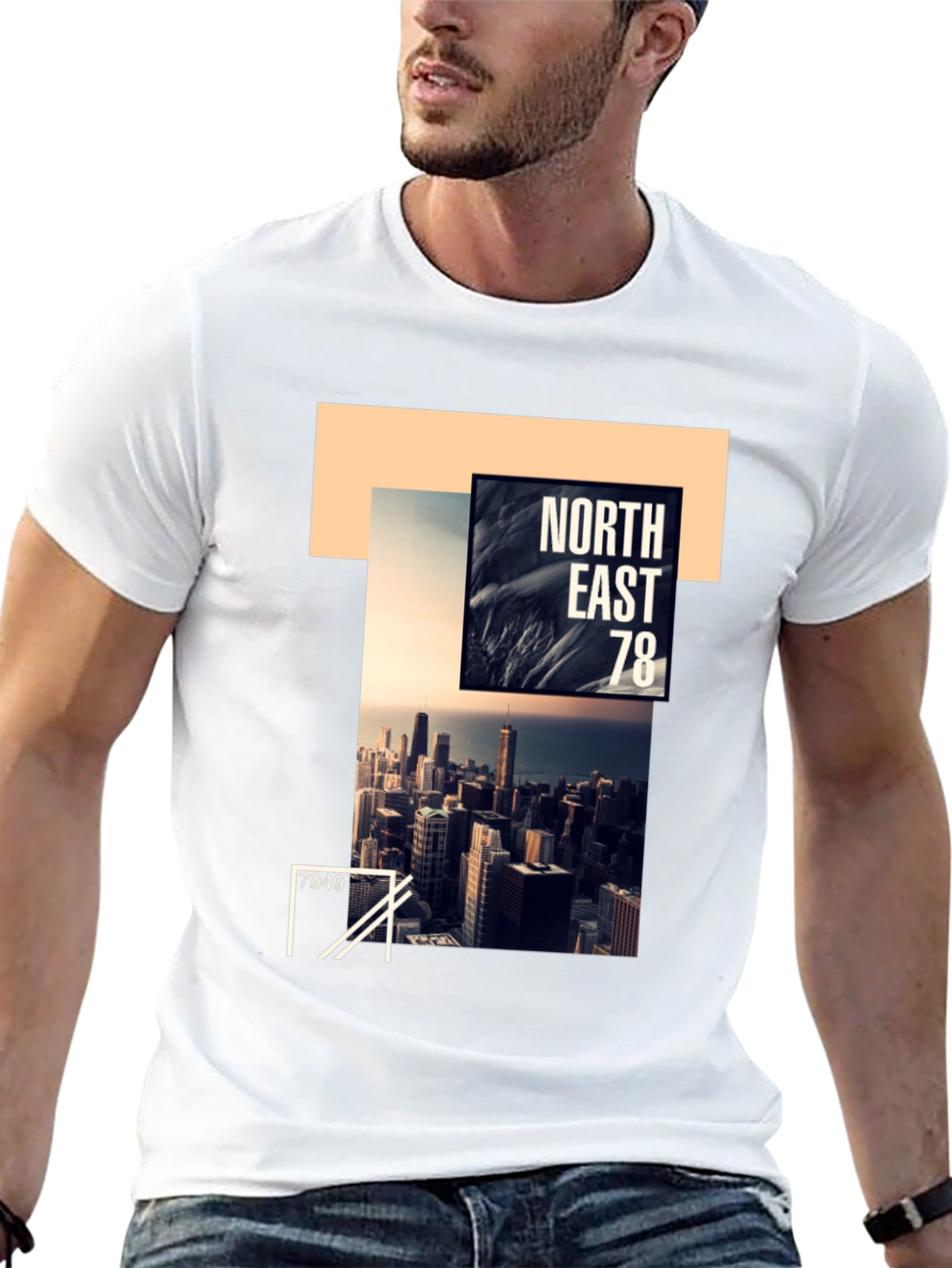 North East 78 Graphic Tee - Urban Style