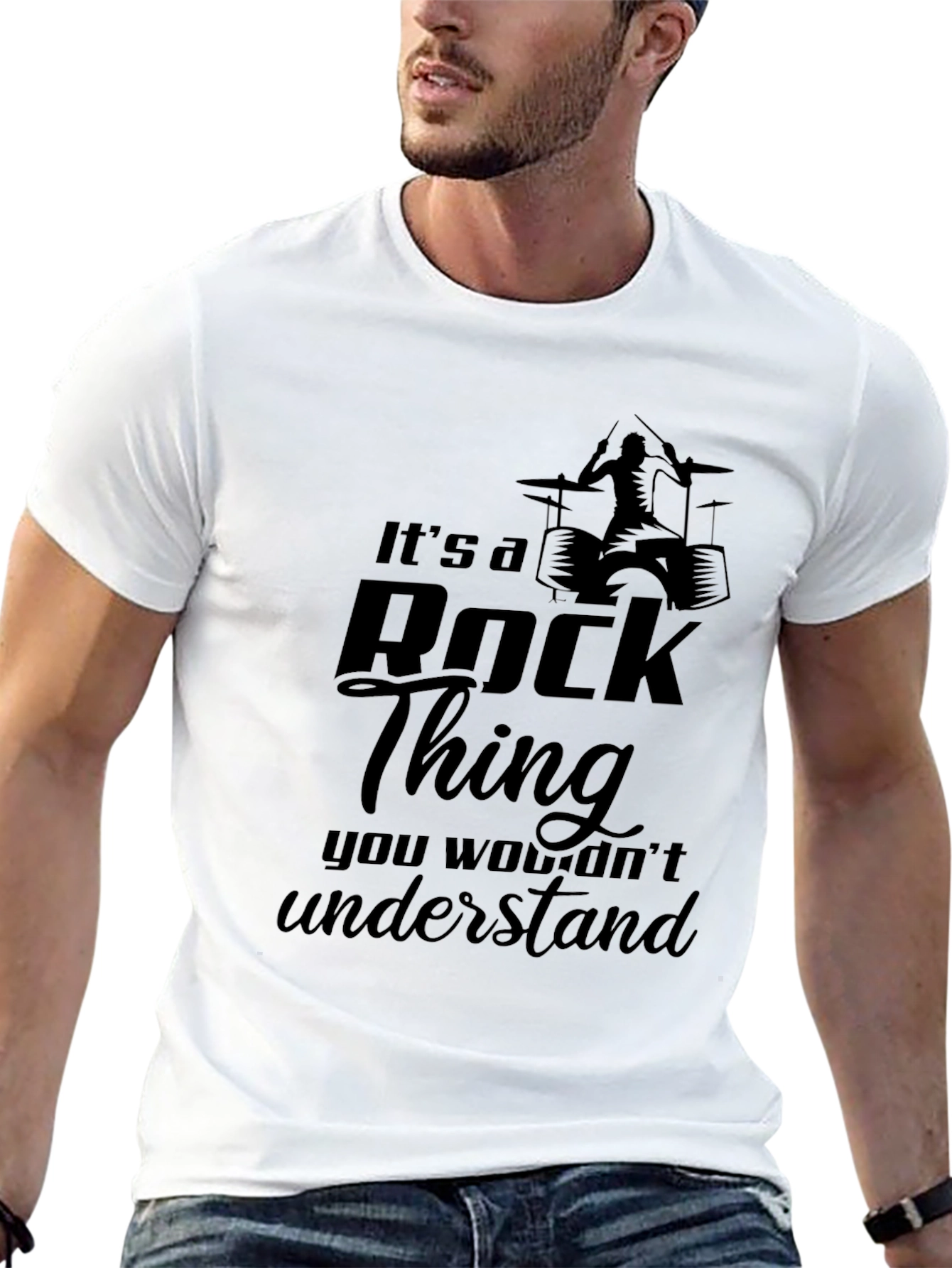 Rock Thing Graphic Tee - Music Lover T-Shirt