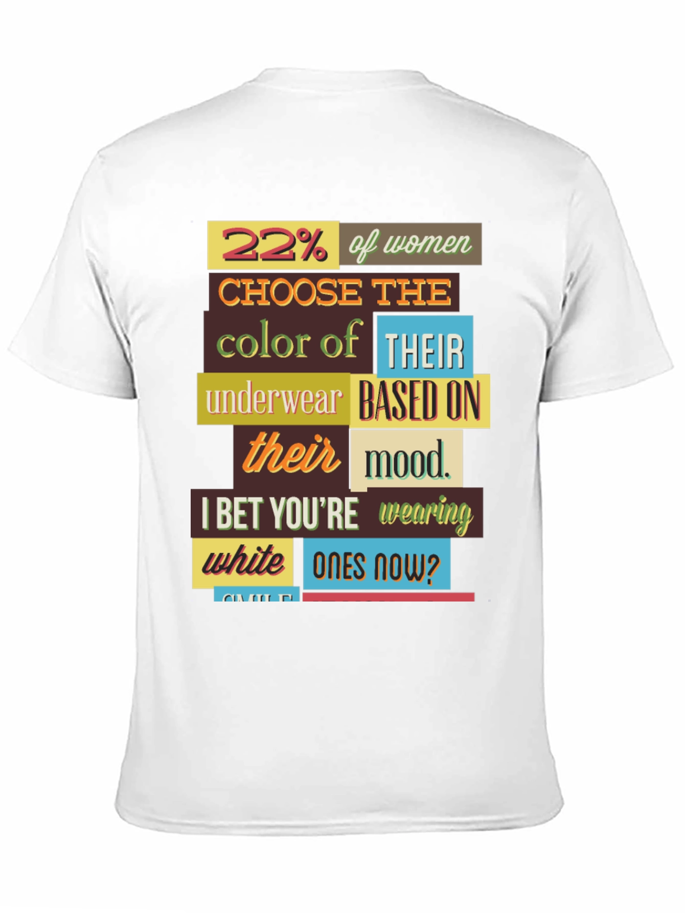 Funny Mood Underwear Mens T-Shirt