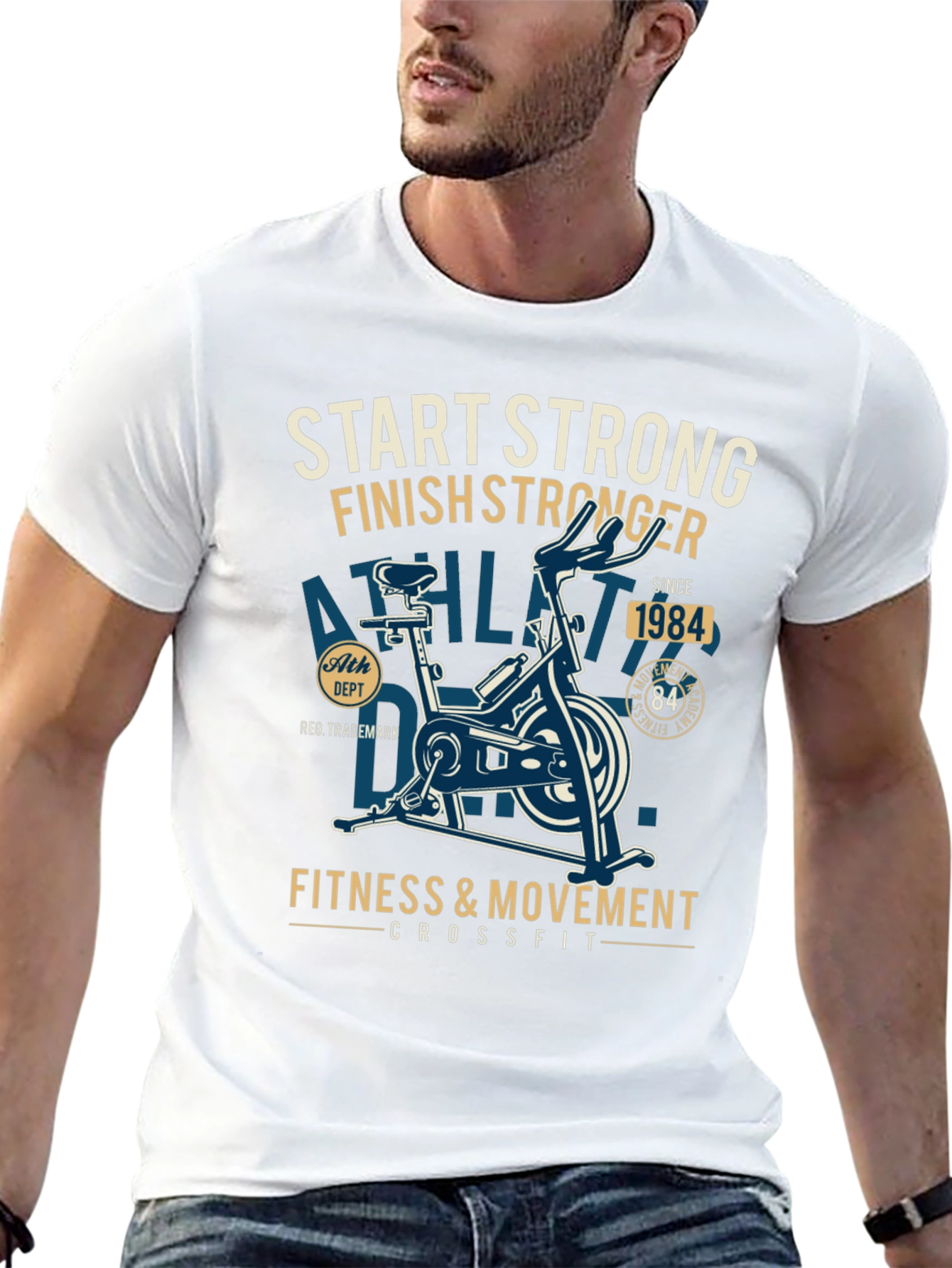Start Strong Fitness T-Shirt