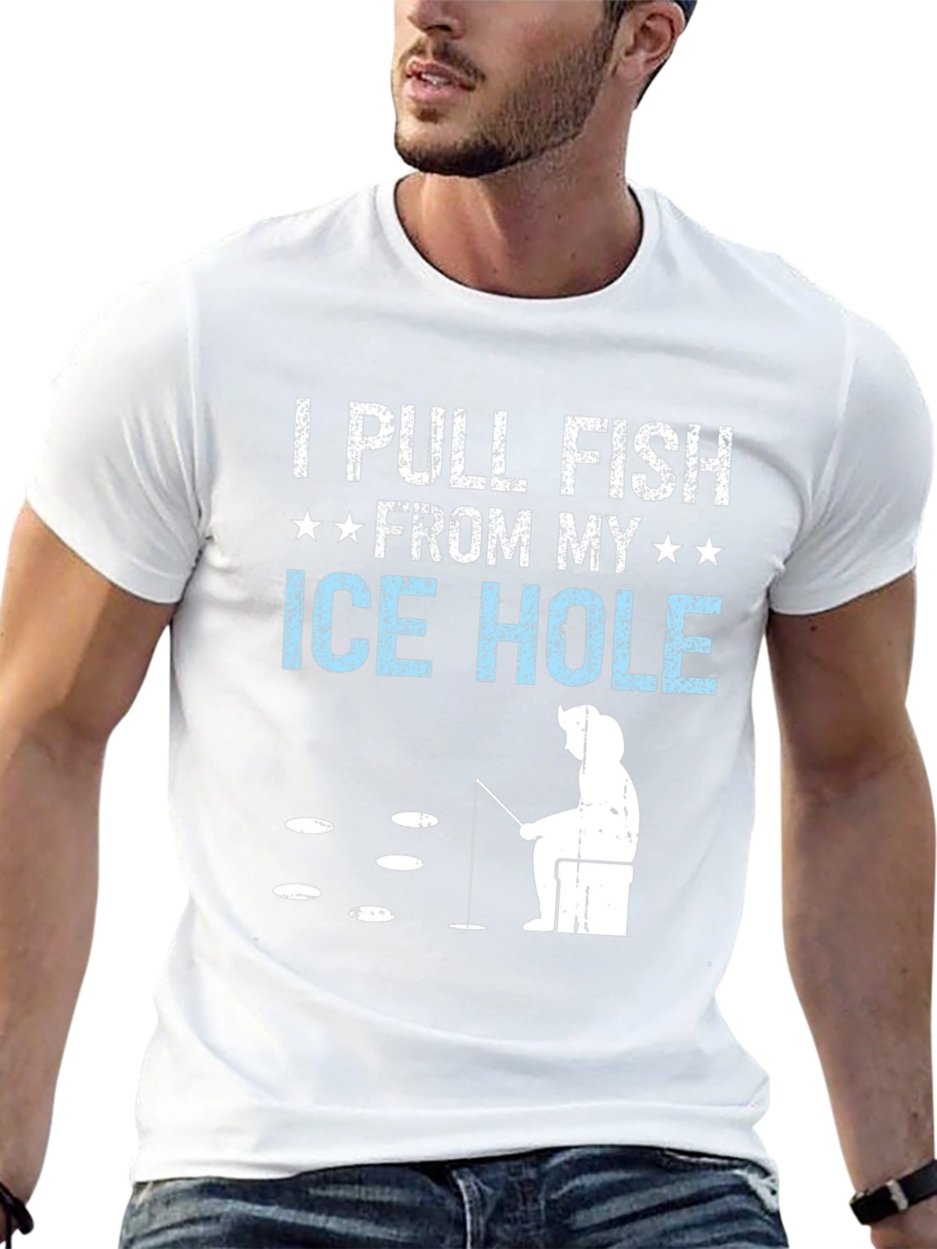 I Pull Fish From My Ice Hole T-Shirt