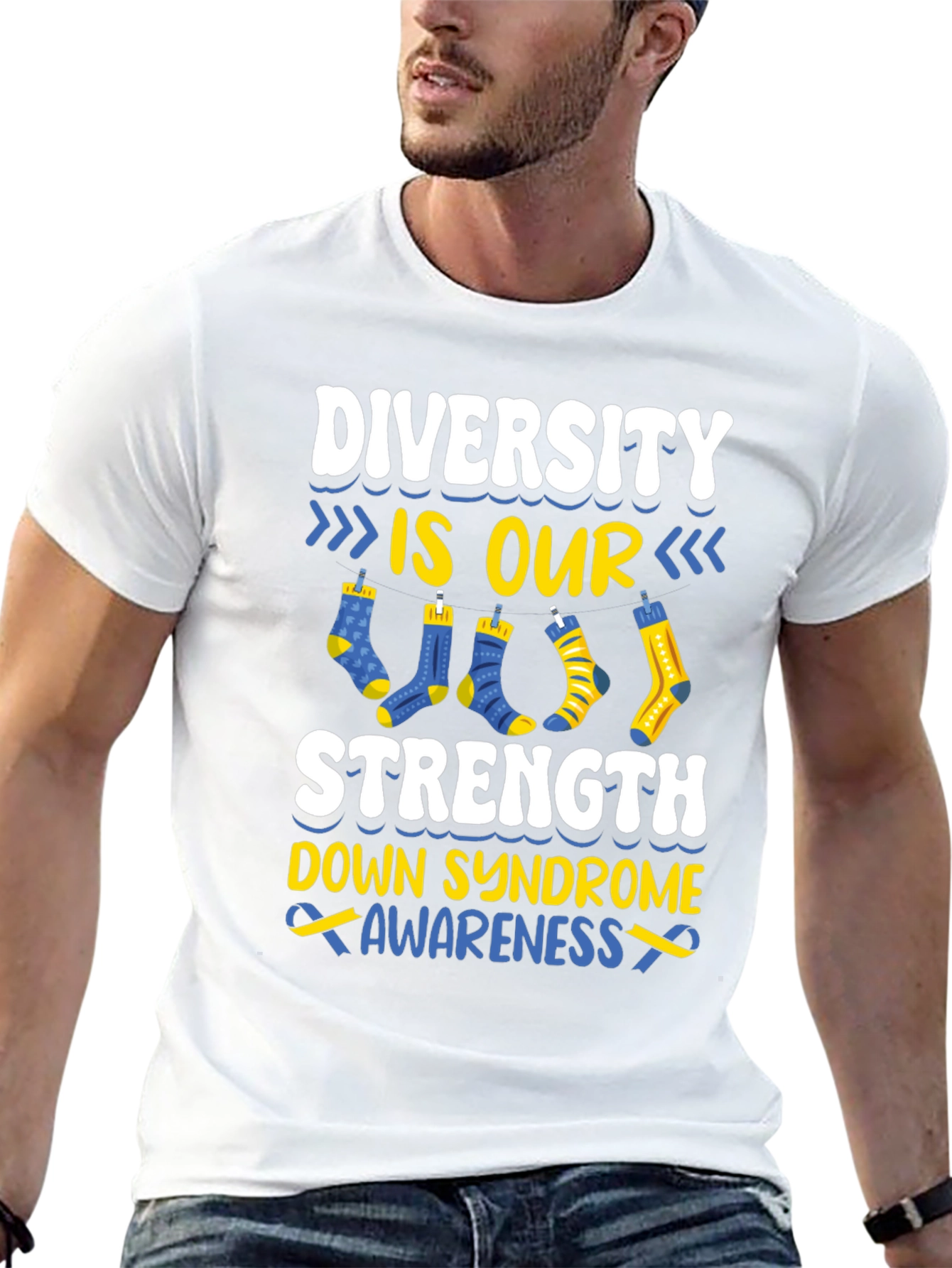 Diversity Is Our Strength Down Syndrome Awareness T-Shirt
