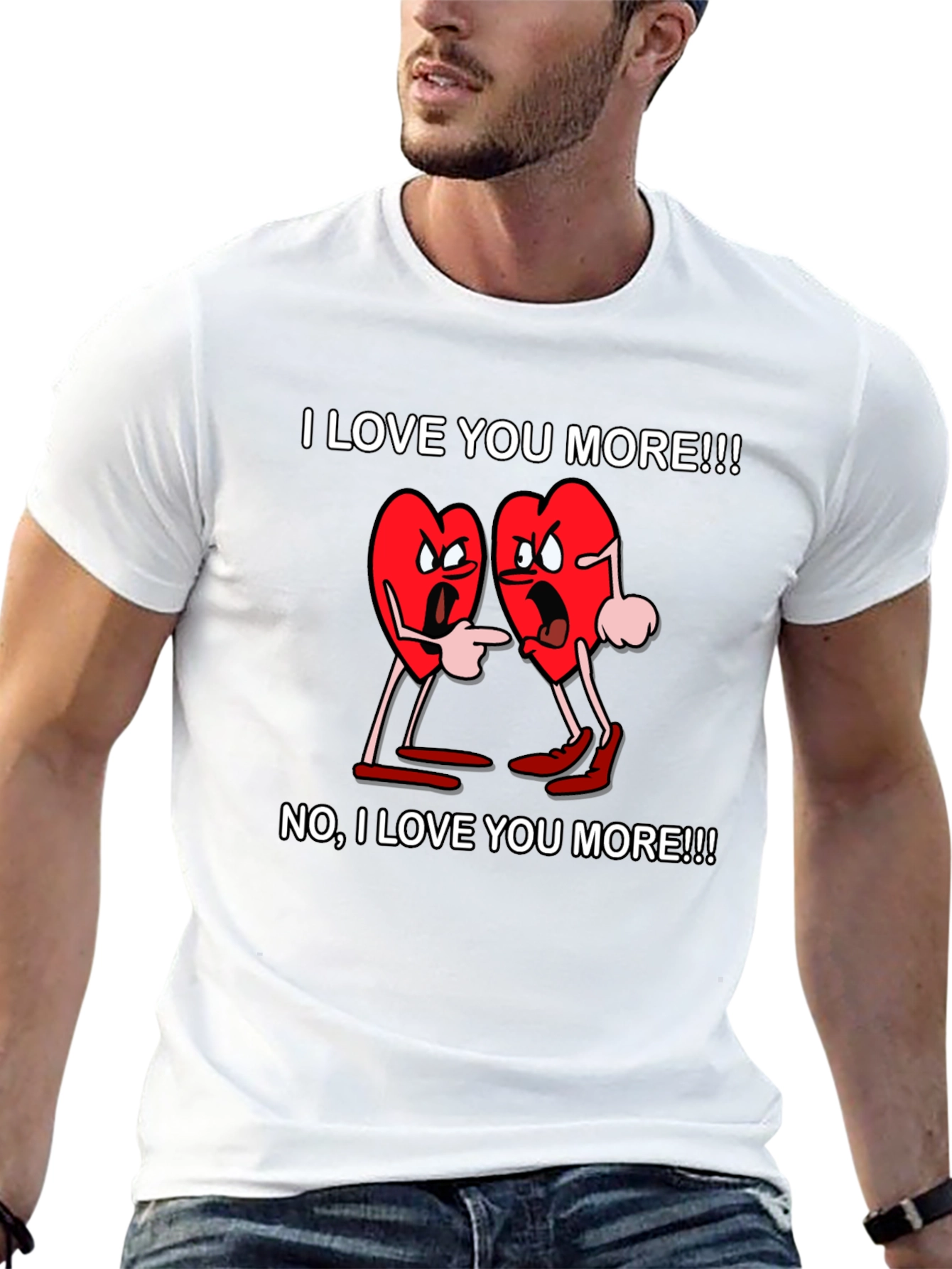 I Love You More Graphic T-Shirt