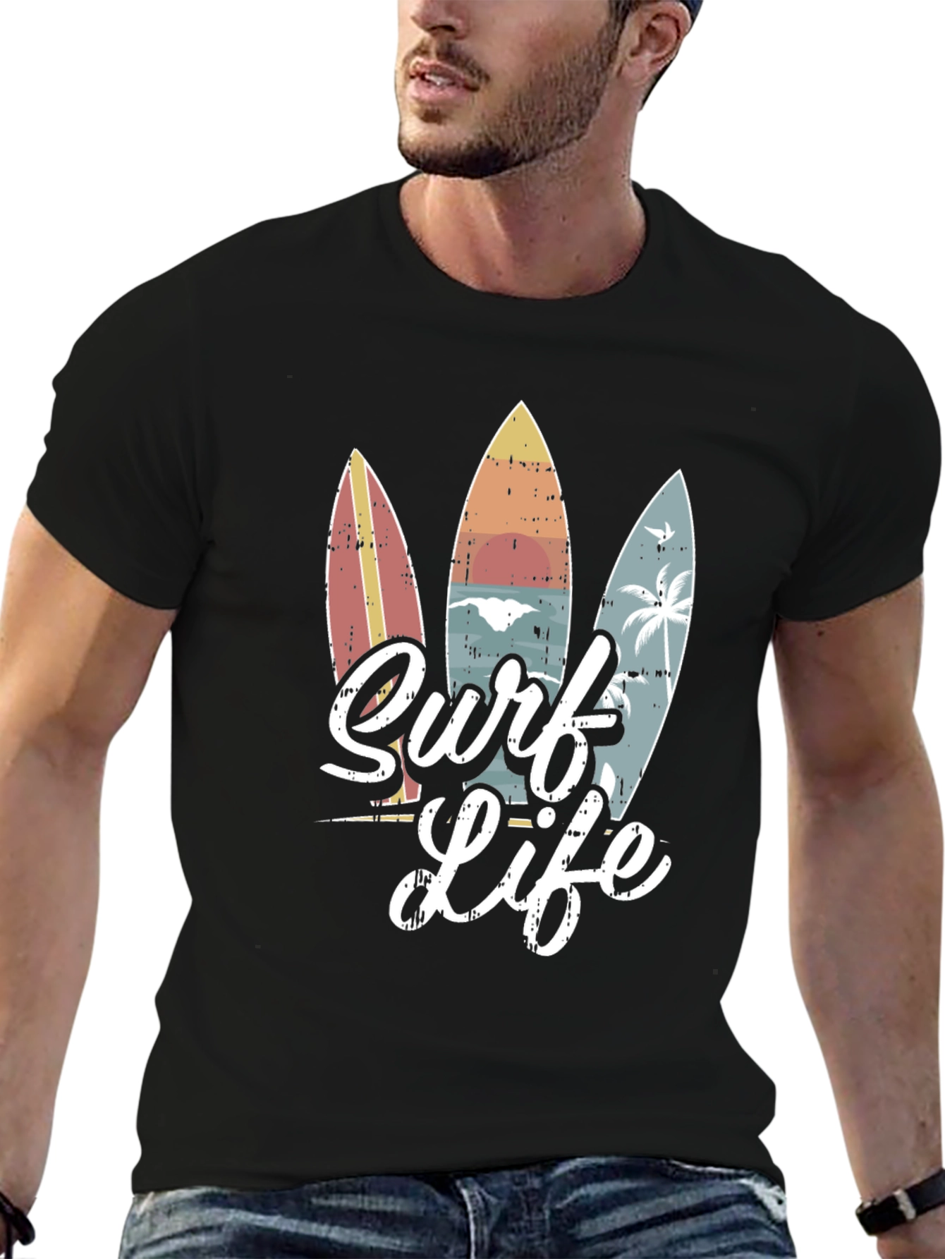 Surf Life T-Shirt - Beach Vibes