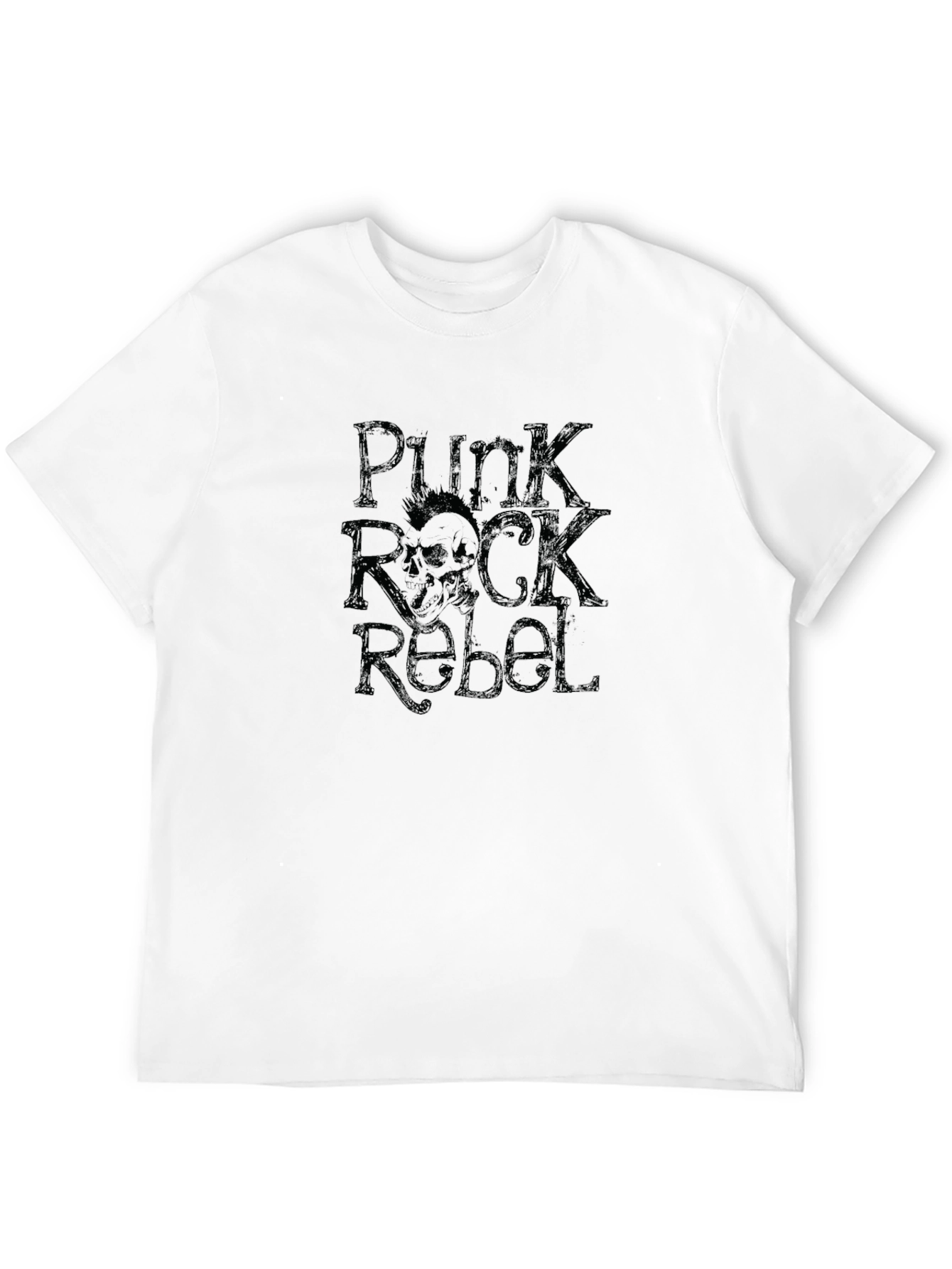 Punk Rock Rebel Graphic T-Shirt