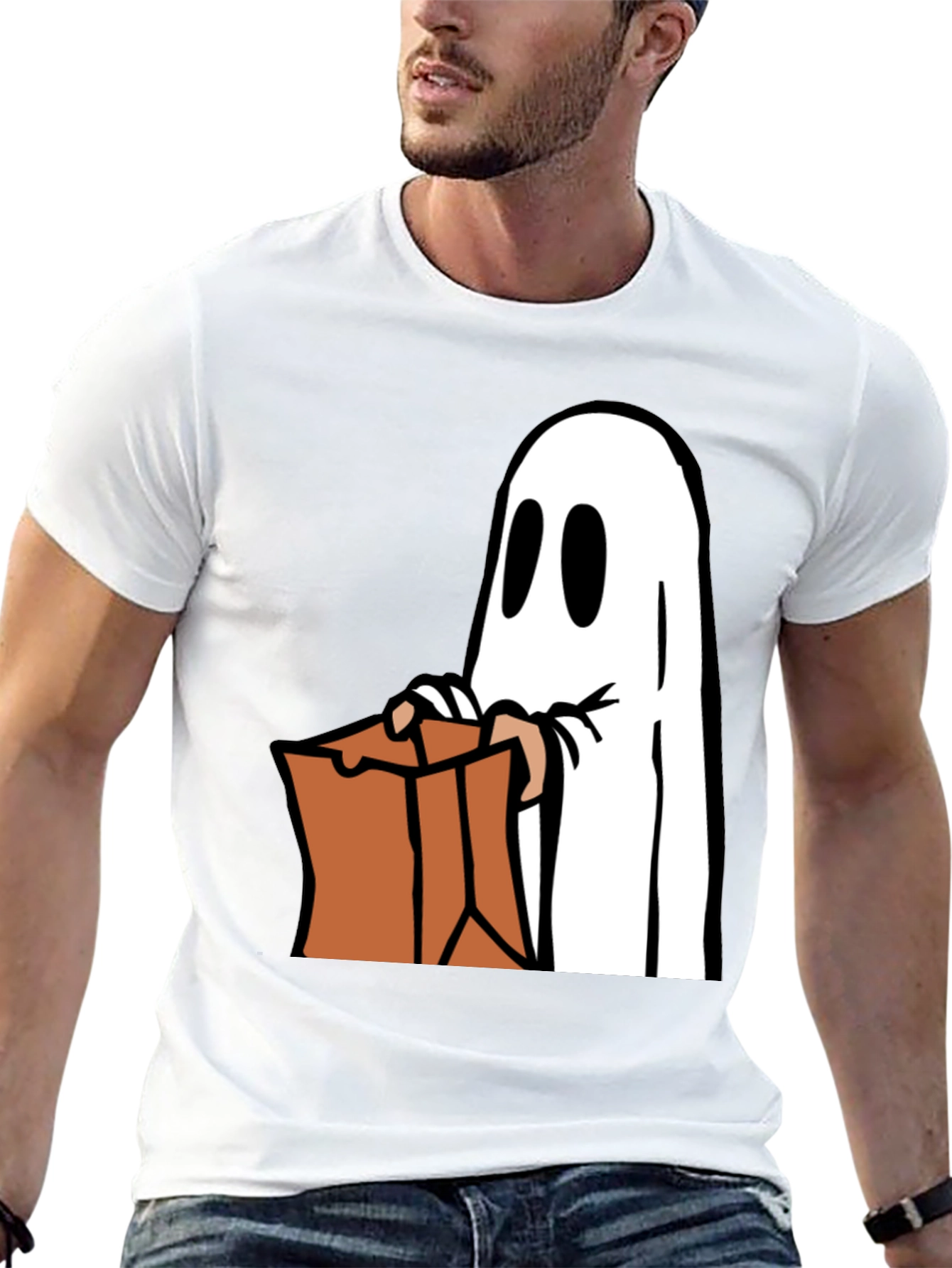 Spooky Season Ghost T-Shirt