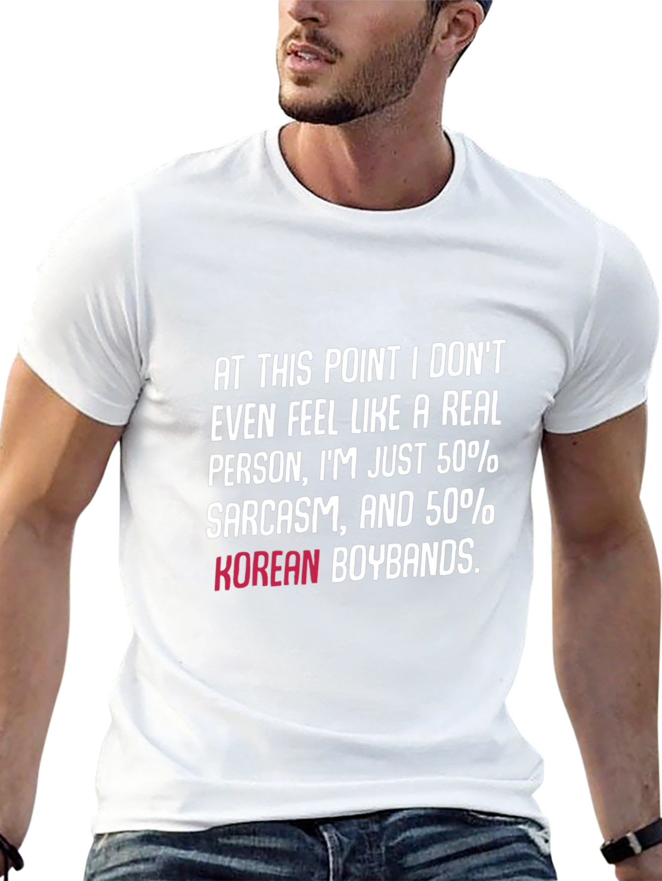 Sarcasm & Korean Boybands Graphic Tee