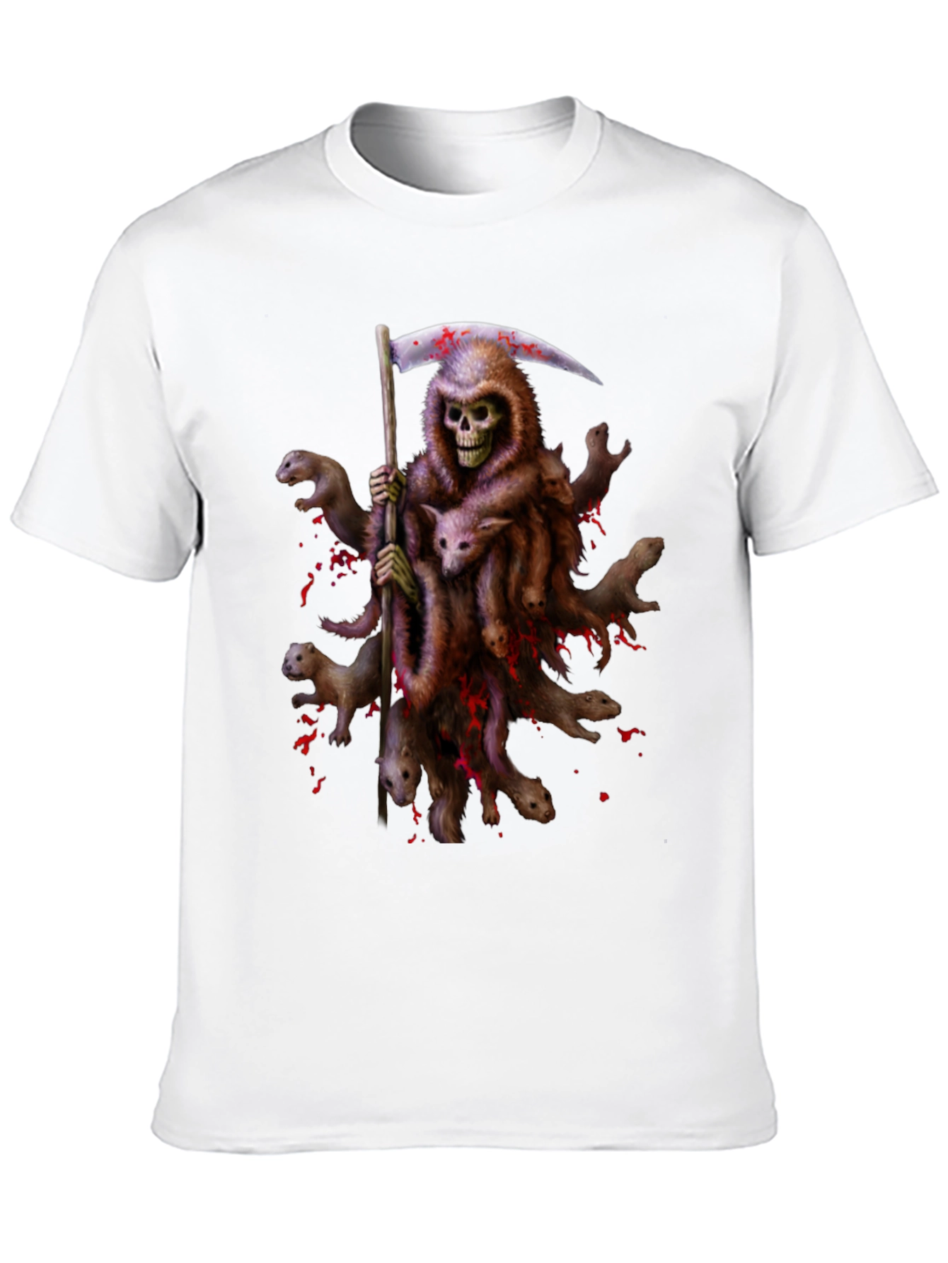 Grim Reaper Ferret T-Shirt