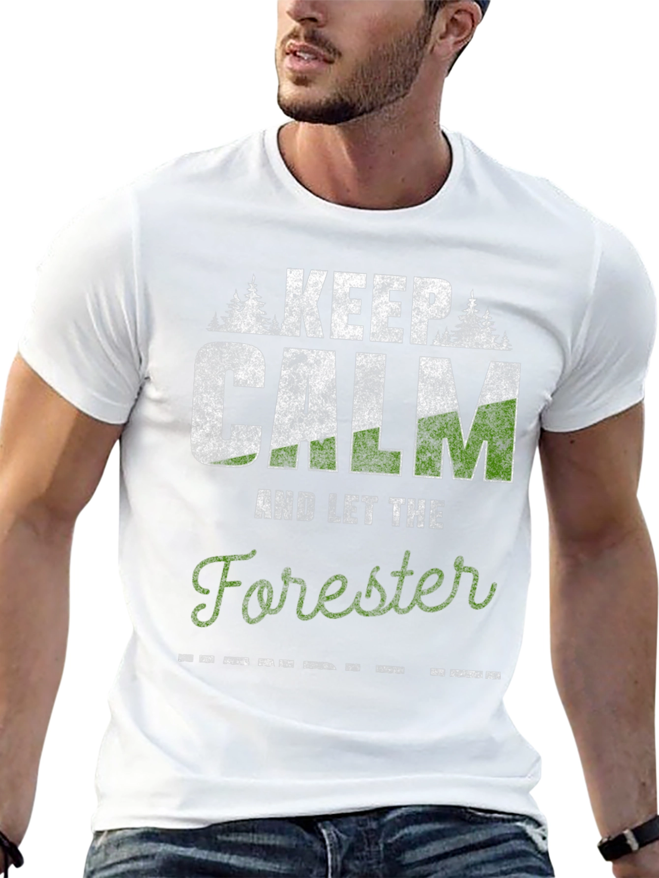 Keep Calm Forester T-Shirt - Nature Lover Tee