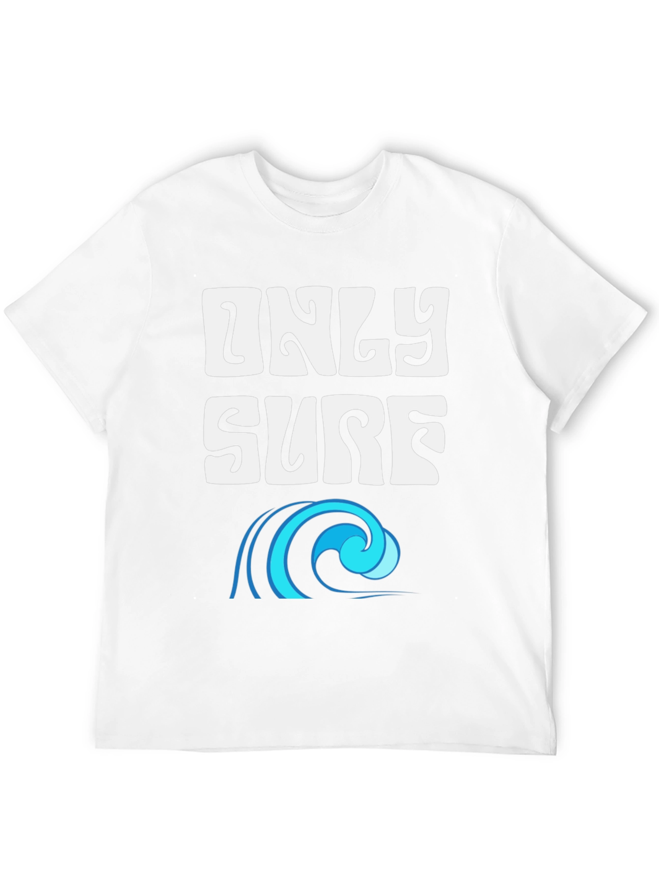 Only Surf Tee - Black Graphic T-Shirt