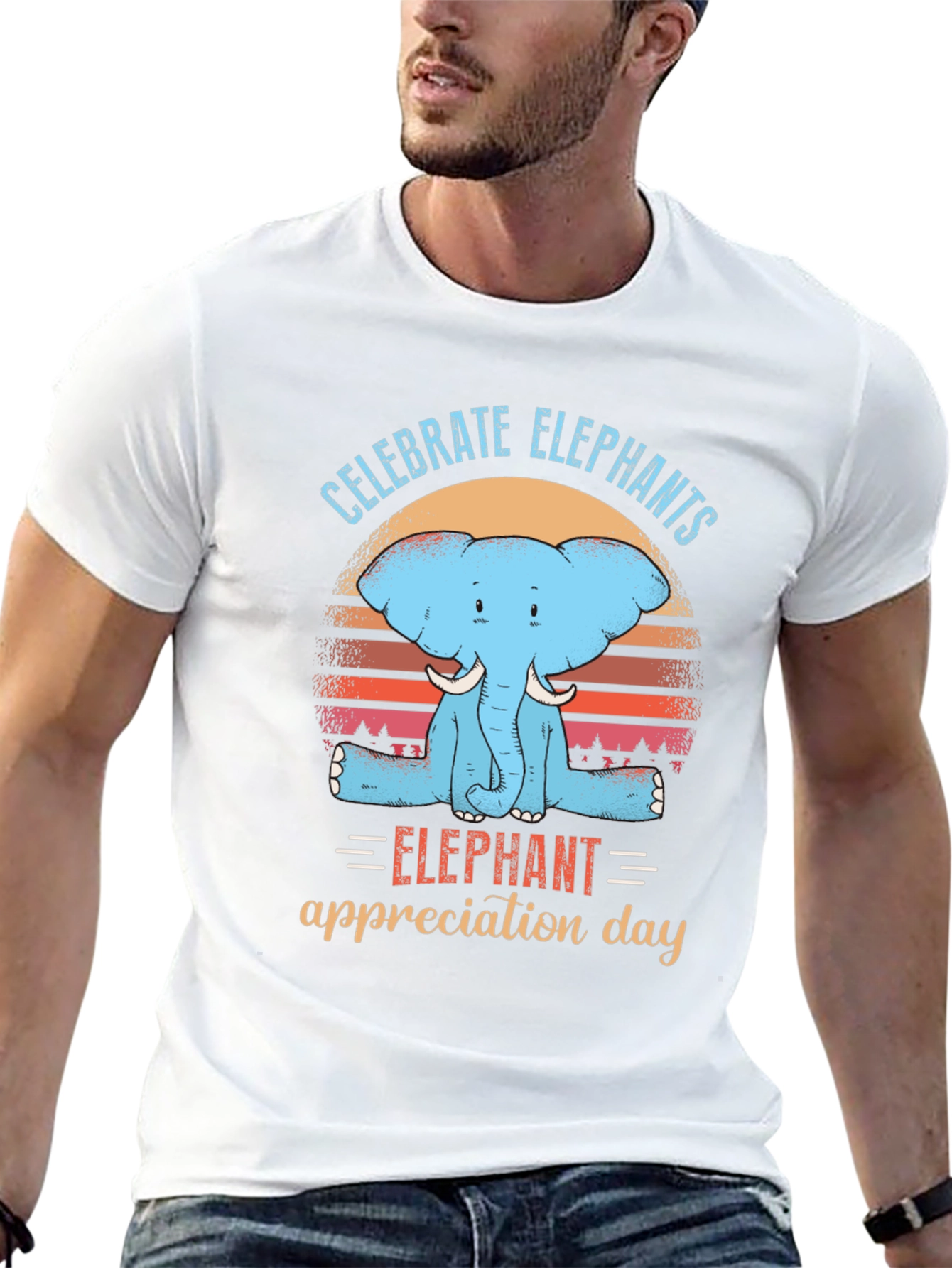 Celebrate Elephants T-Shirt Elephant Appreciation Day Tee