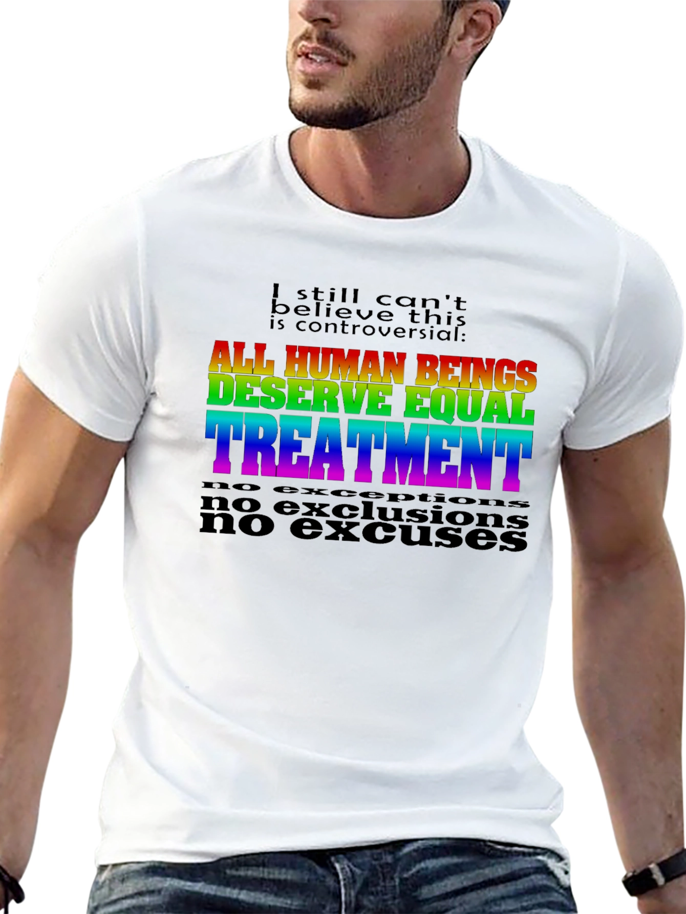 Equality T-Shirt: All Human Beings Deserve Equal Treatment