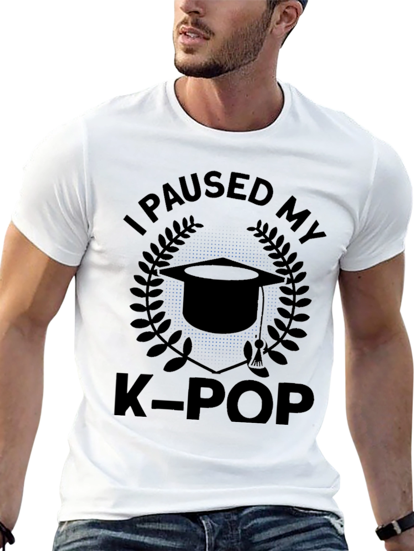 I Paused My K-Pop Graduation T-Shirt