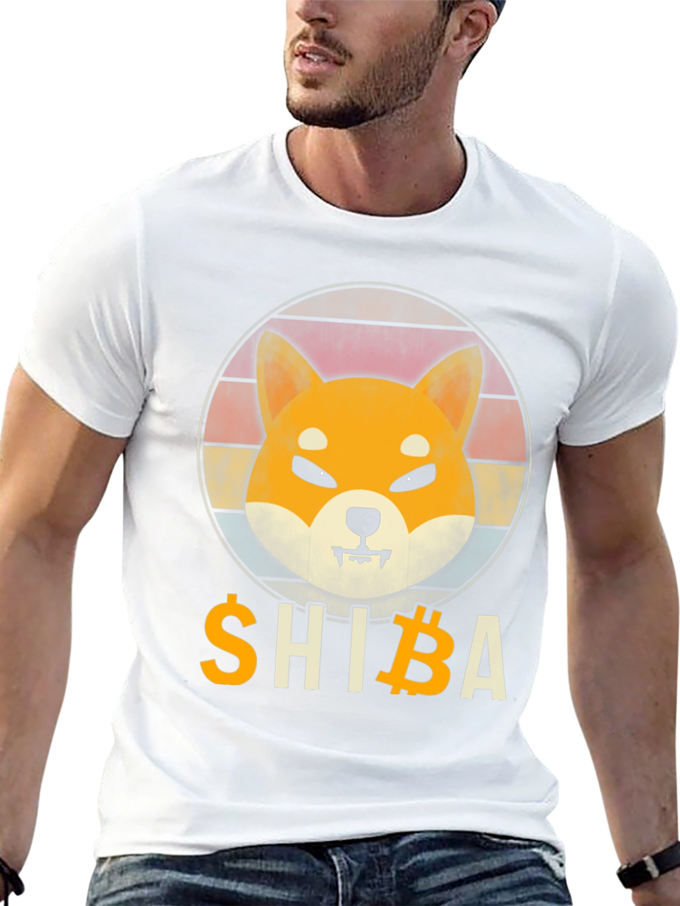 Shiba Inu Crypto T-Shirt - Trendy Bitcoin Tee