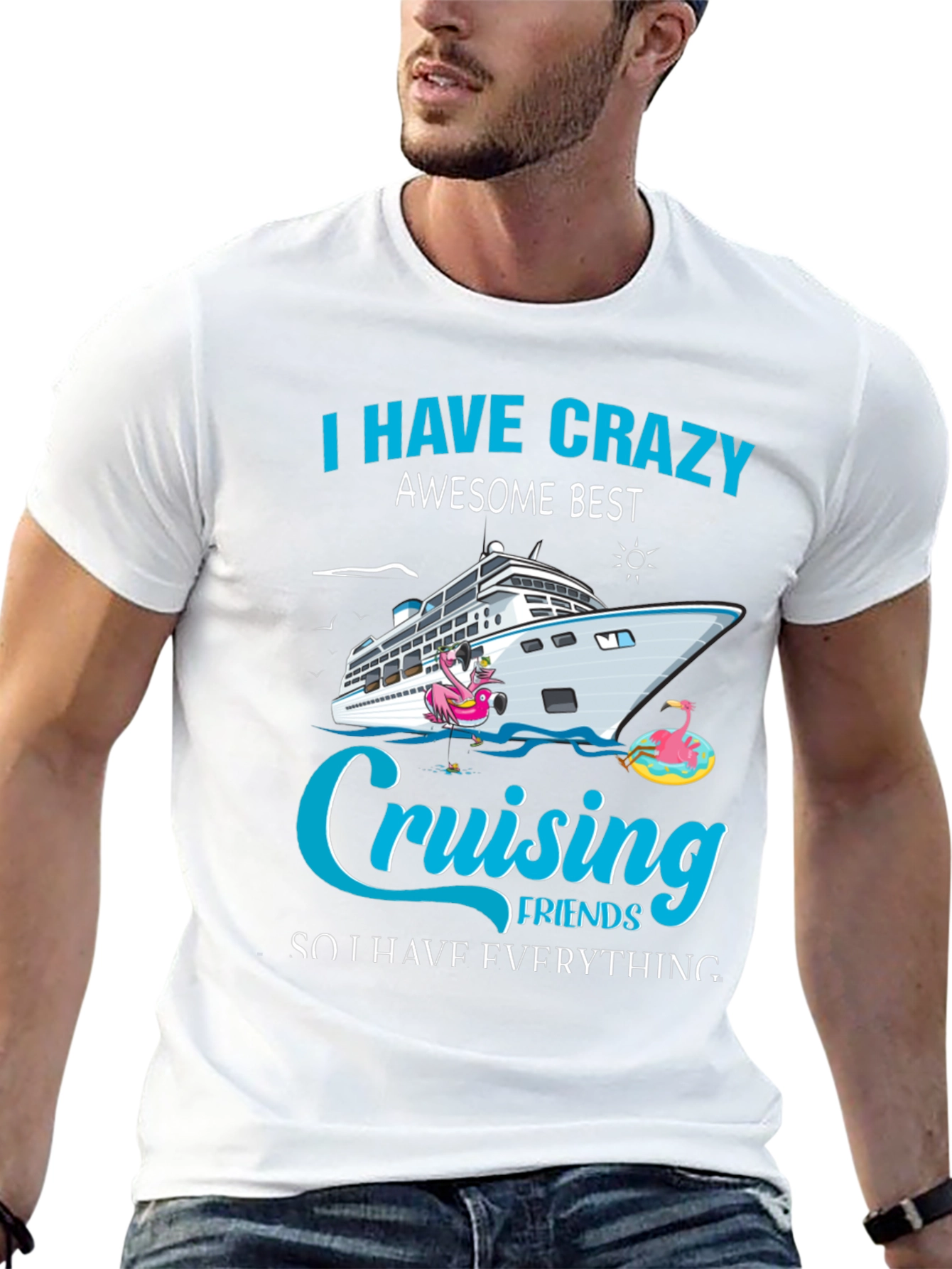 Crazy Cruising Friends Graphic Tee