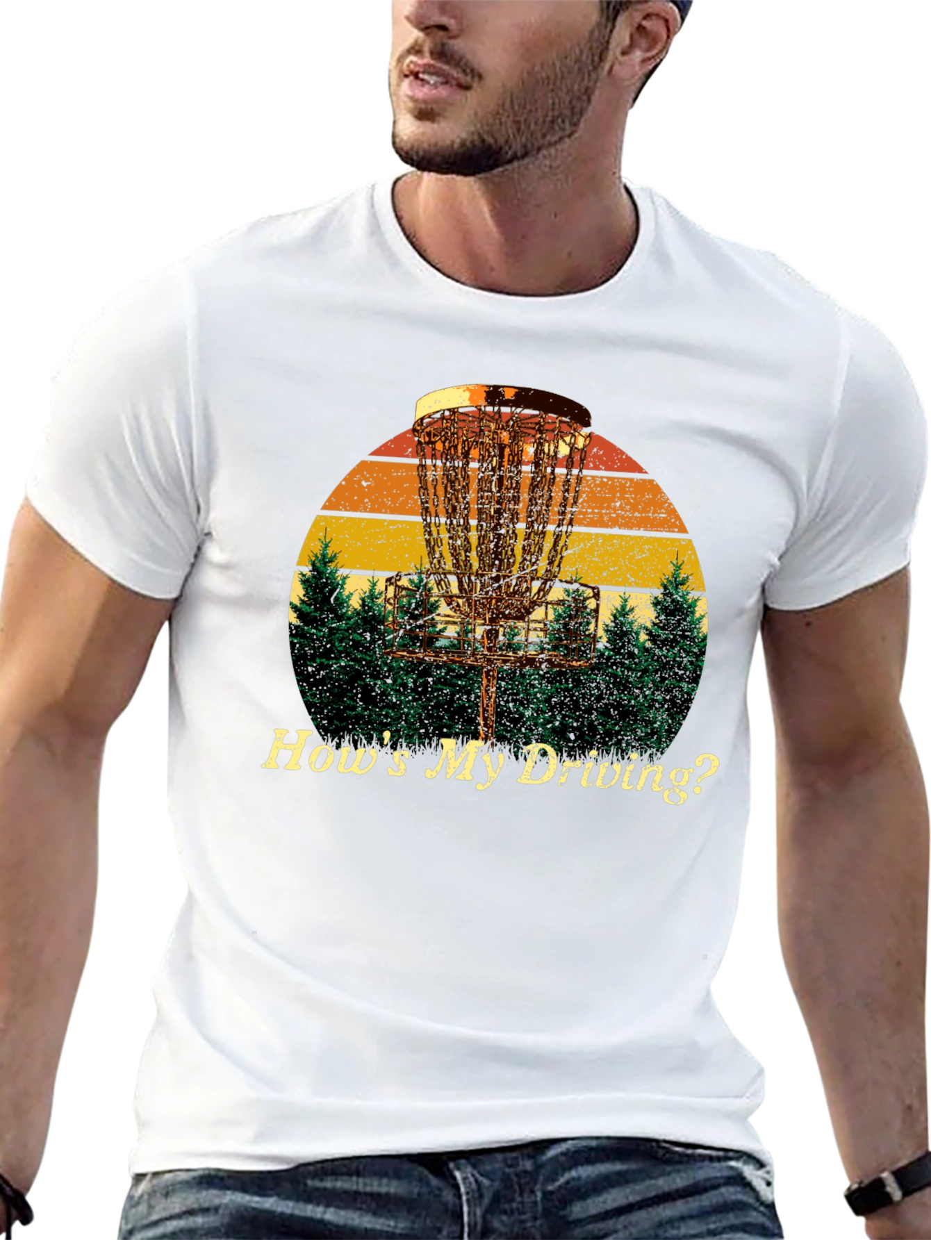 Hows My Driving Disc Golf Tee
