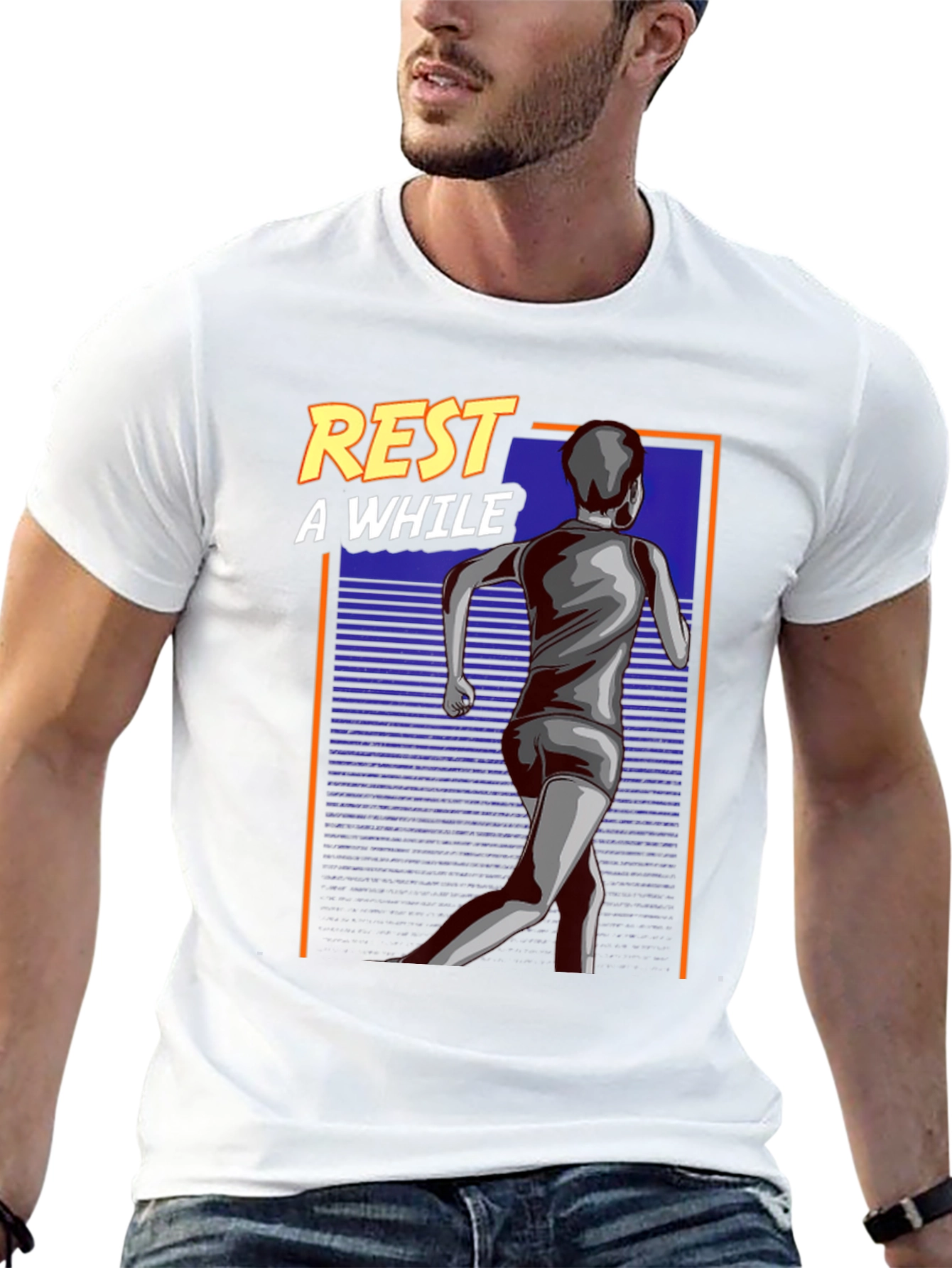 Rest A While Graphic Tee