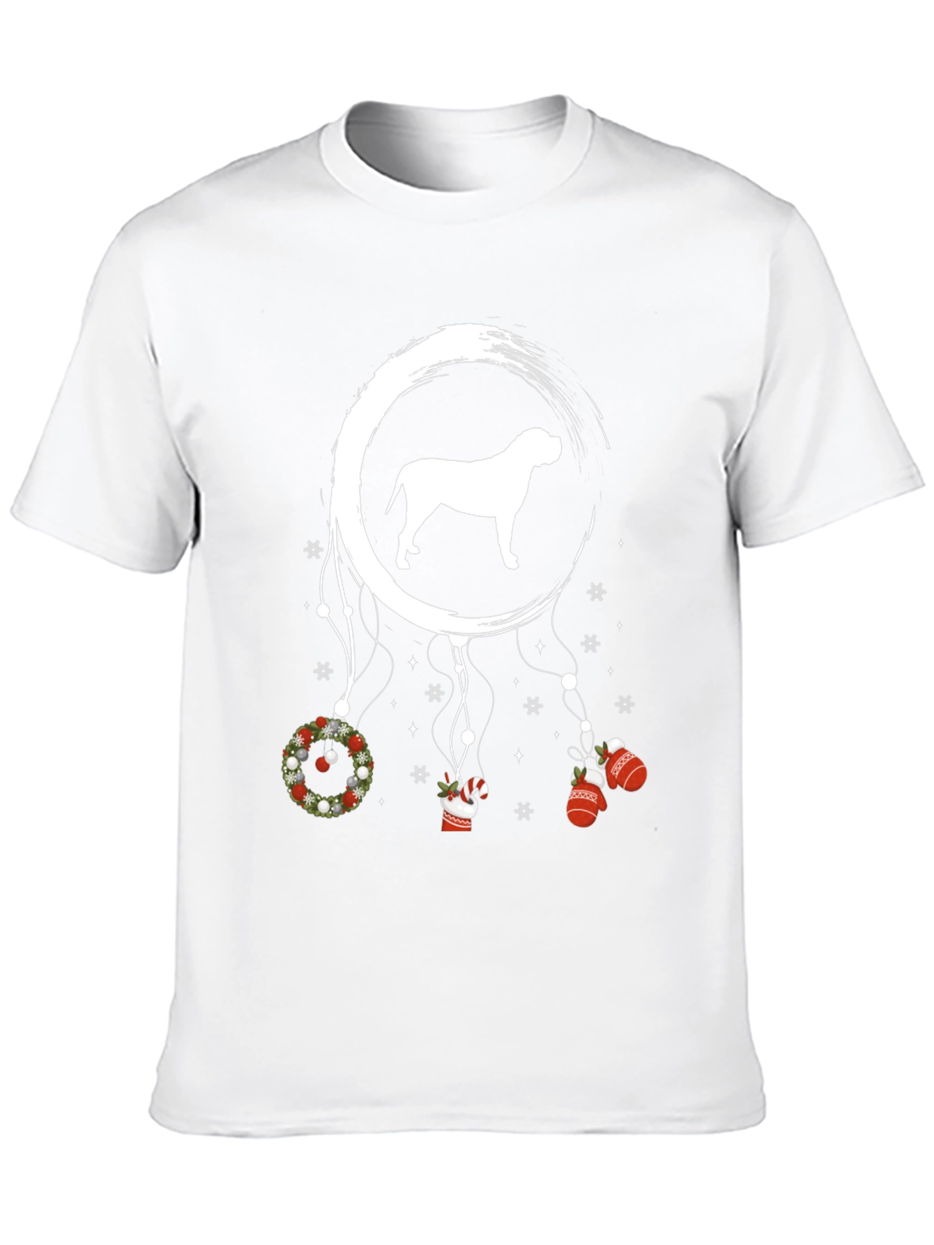 Christmas Dog Dreamcatcher T-Shirt