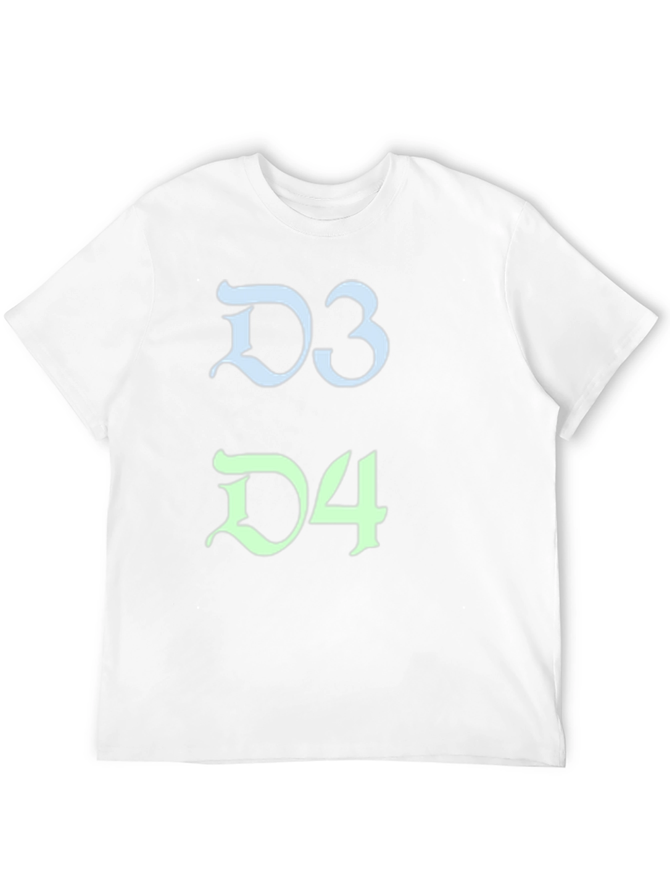 D3 D4 T-Shirt - Chess Player Gift
