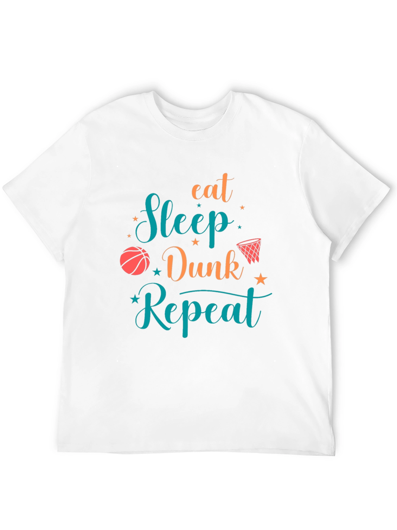 Eat Sleep Dunk Repeat Graphic Tee