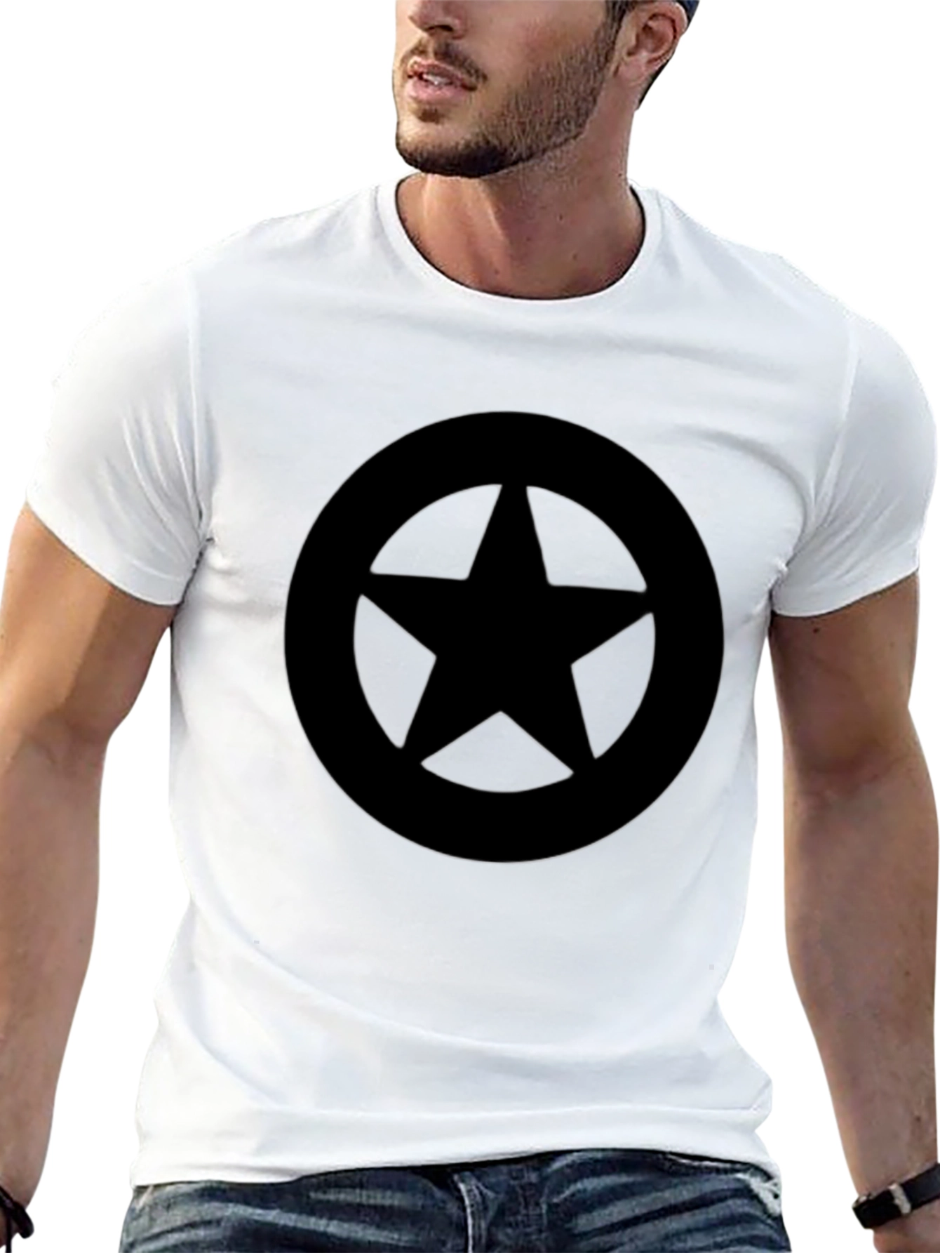 Black Star Graphic T-Shirt