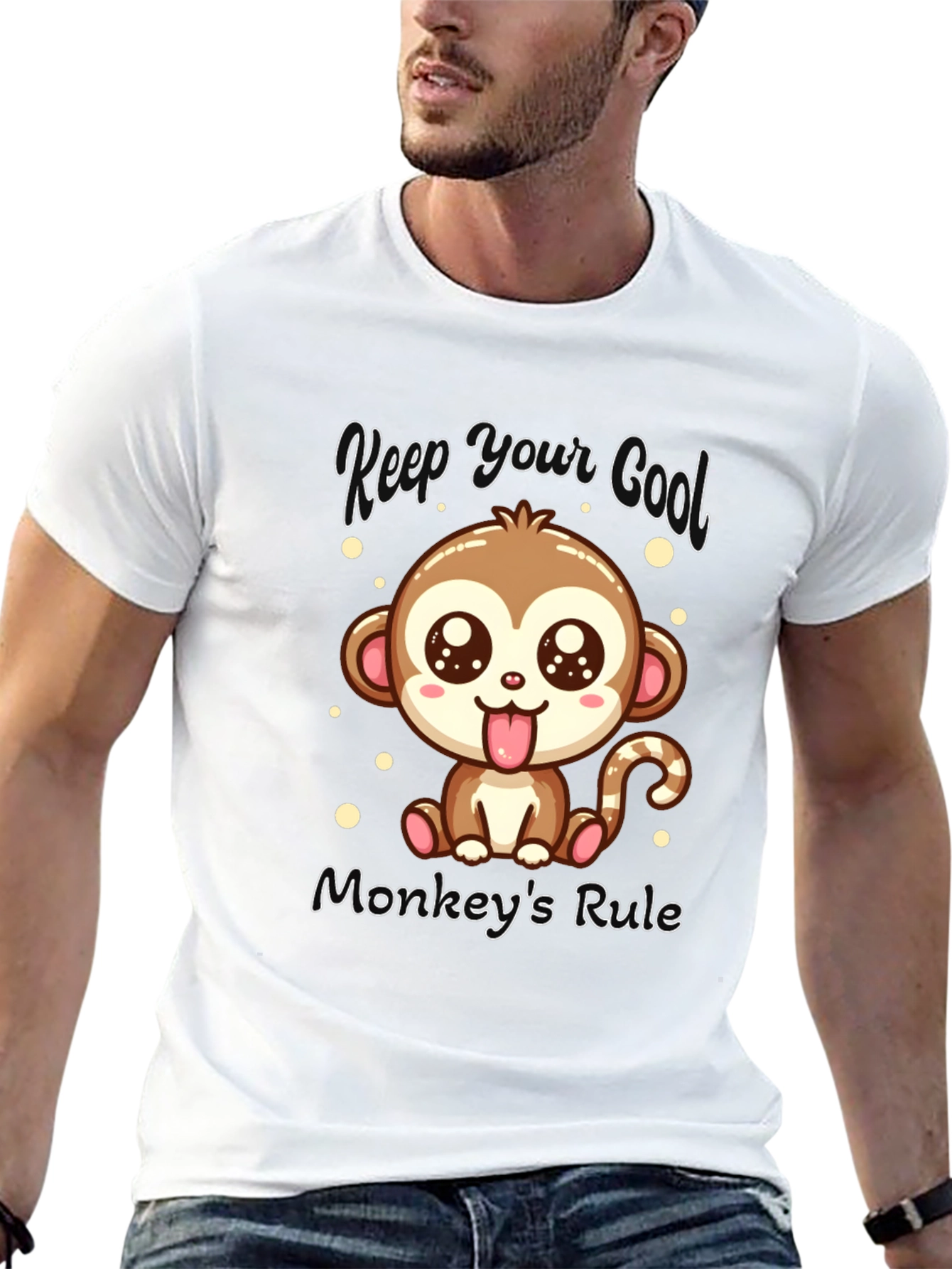 Keep Your Cool Monkeys Rule T-Shirt