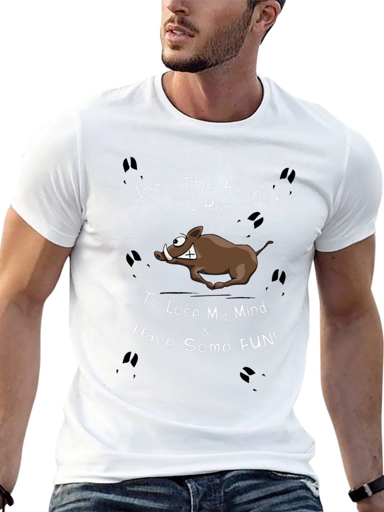Into The Forest I Run T-Shirt