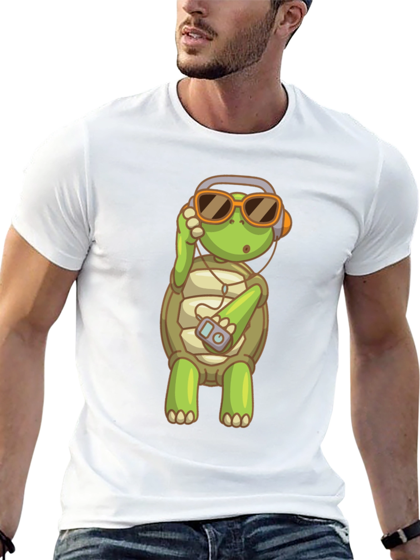 Turtle DJ Graphic T-Shirt