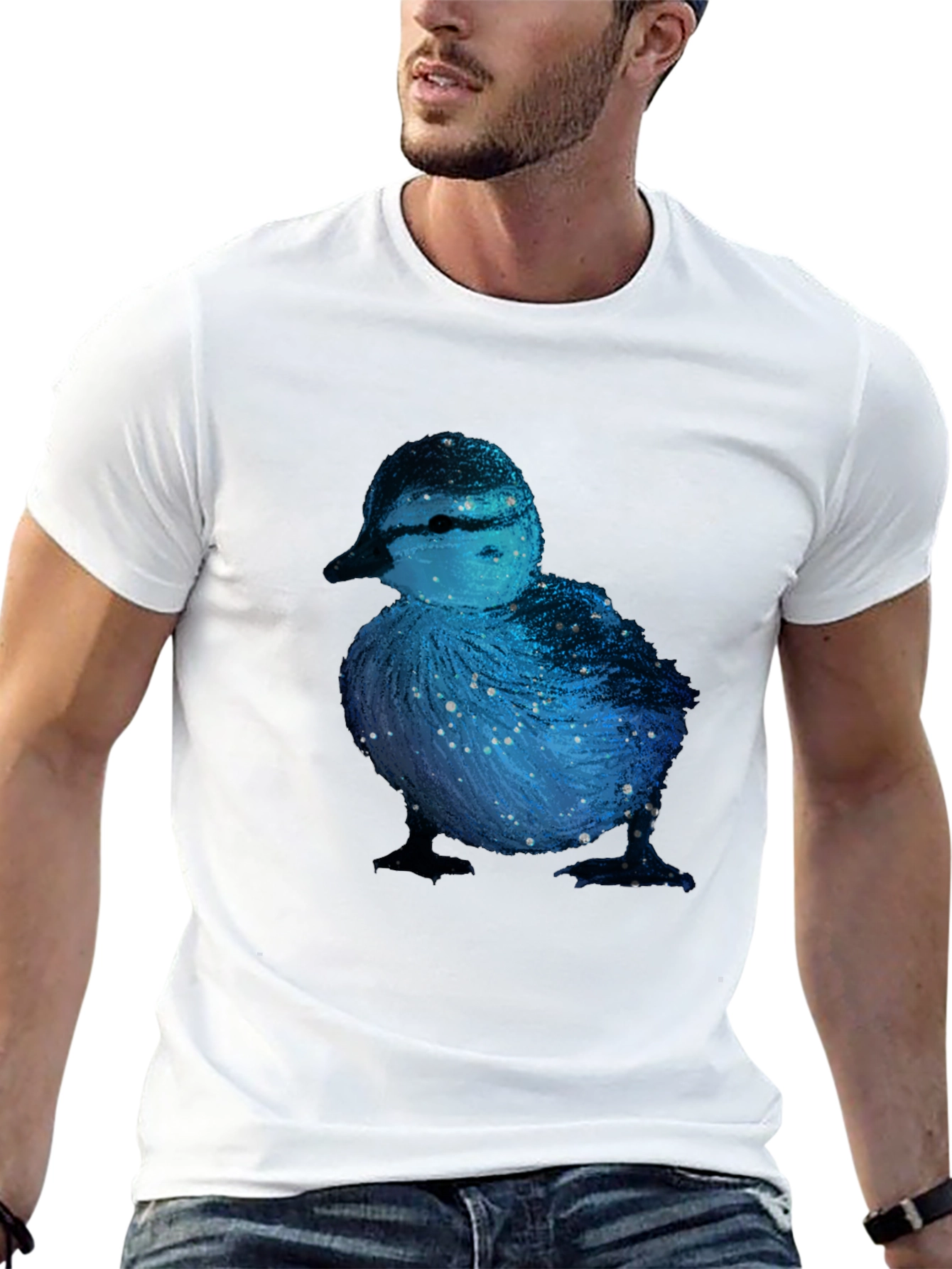 Cosmic Duckling Graphic T-Shirt