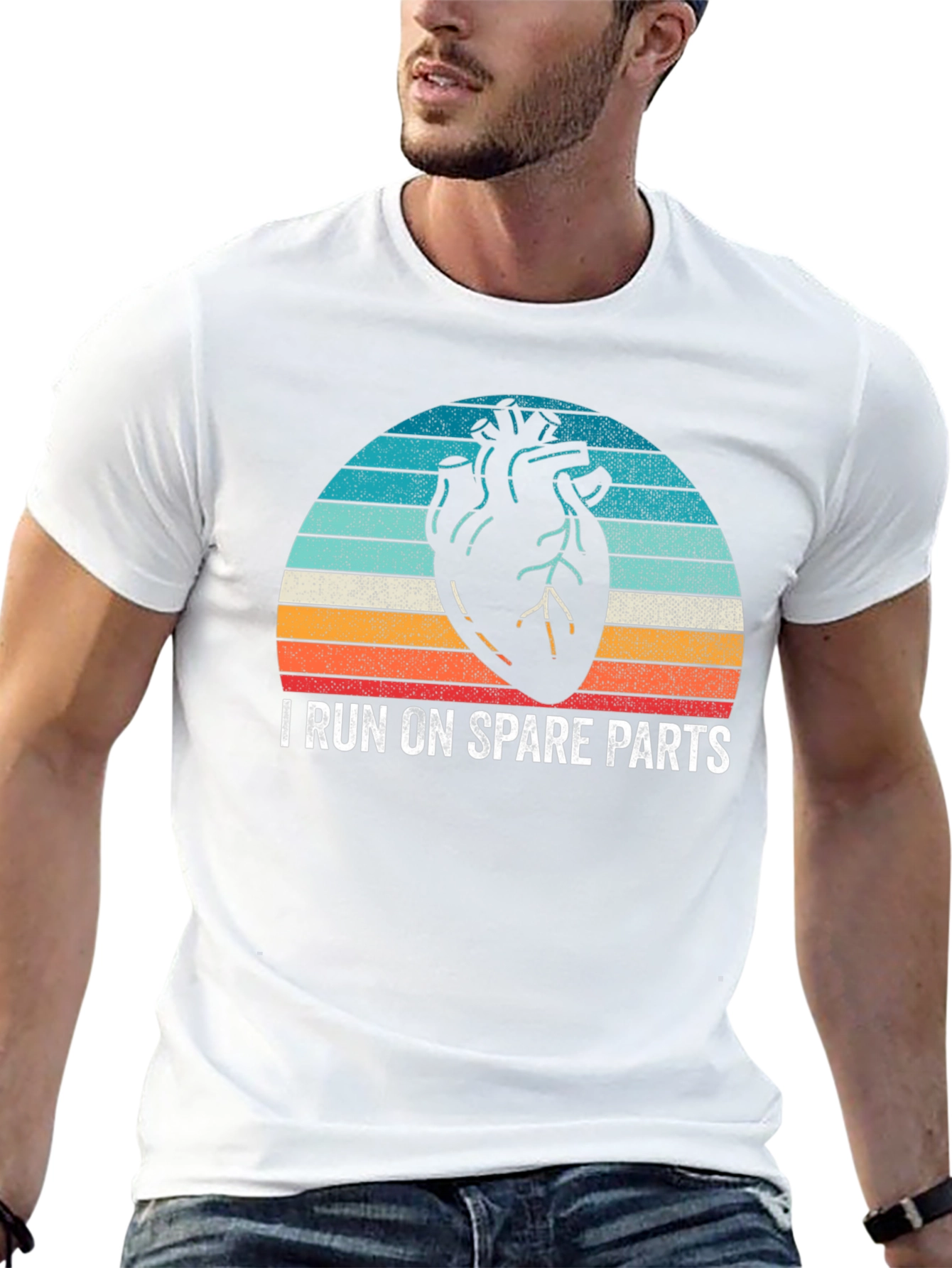 I Run On Spare Parts Graphic T-Shirt