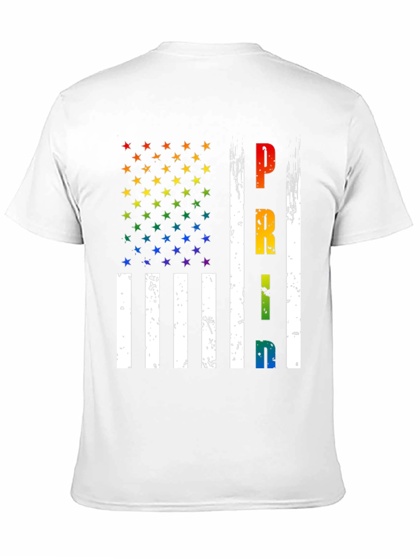 Pride Flag Rainbow Stars T-Shirt