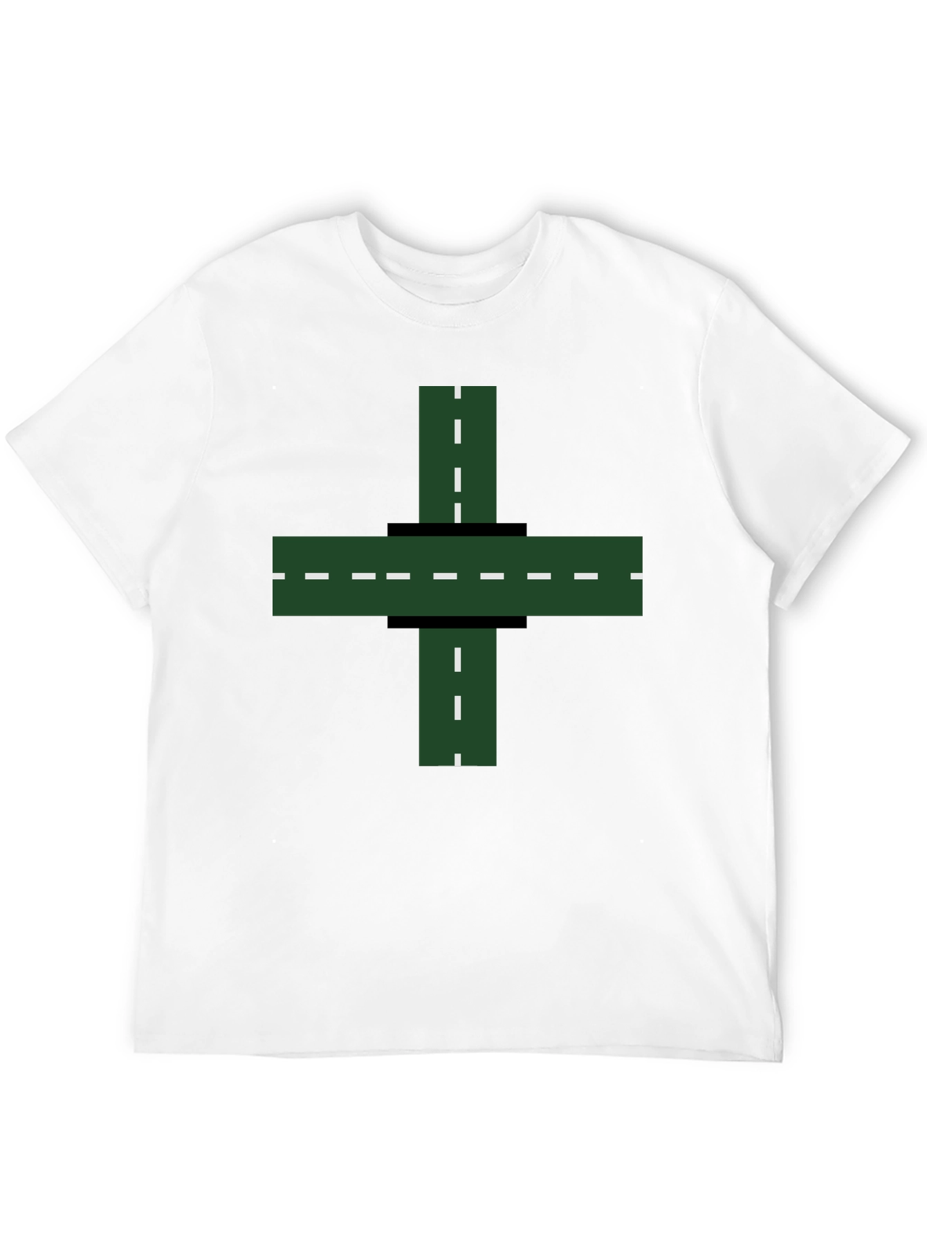 Crossroads T-Shirt - Novelty Road Graphic Tee